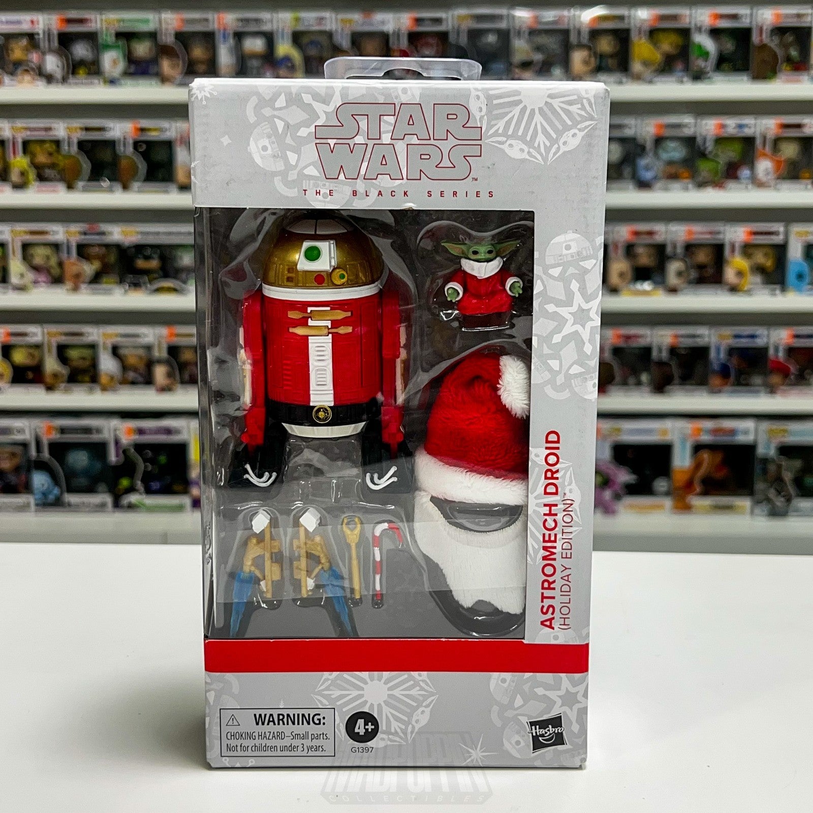 Hasbro Star Wars Black Series Astromech Droid Holiday Edition 6 Inch Figure R2D2