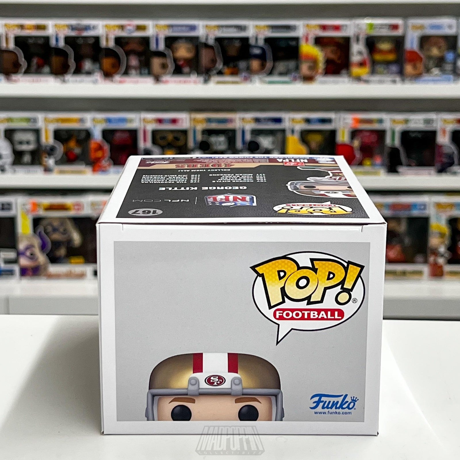 Funko Pop San Francisco 49ers George Kittle NFL Football 167 Collectible Figure