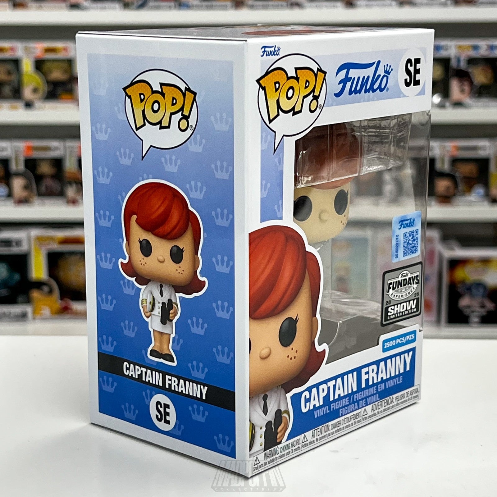 Funko Pop Fundays Experience 2025 Captain Franny Show Limited Edition 2500pcs SE