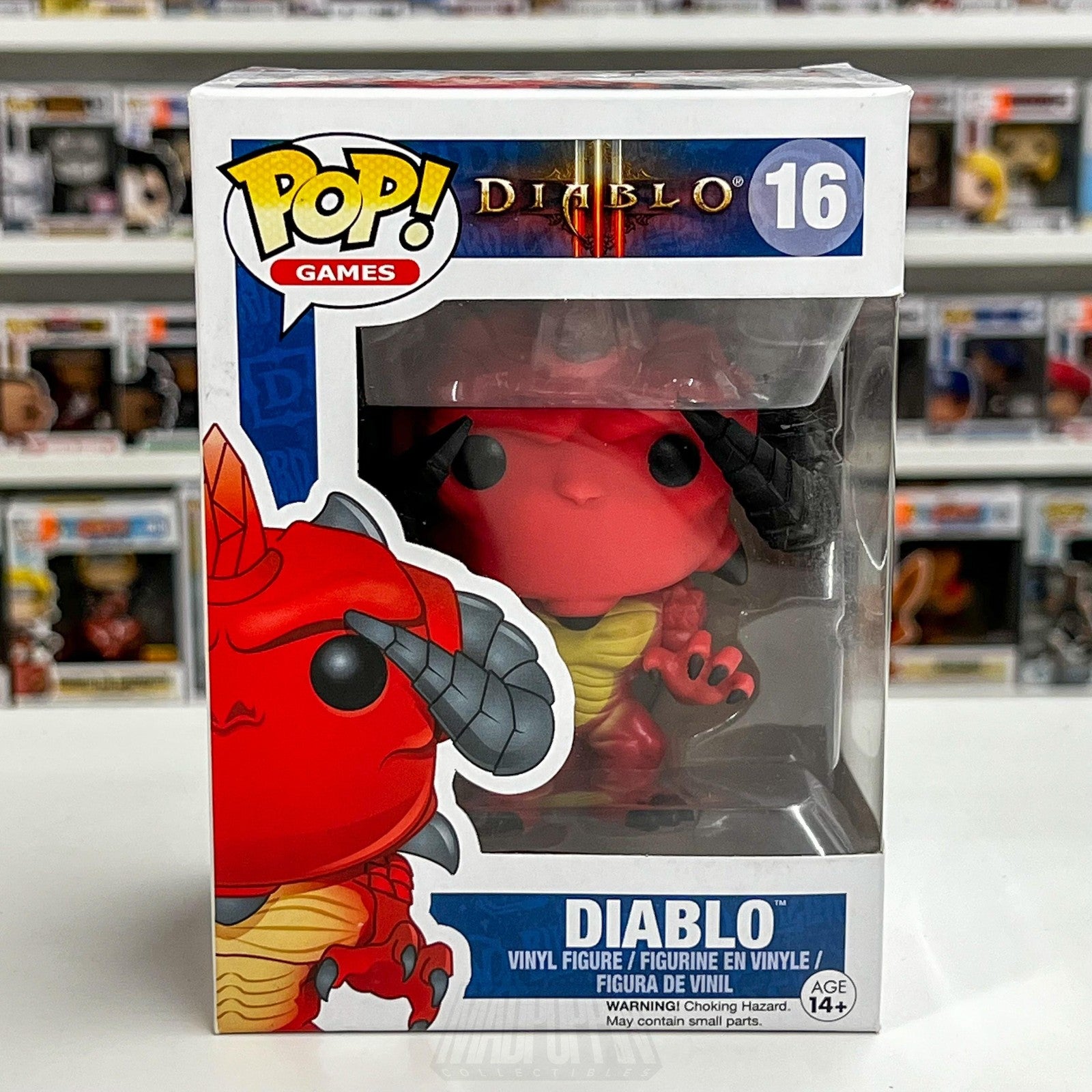 Funko Pop! Games Diablo 16 Vinyl Figure Blizzard Entertainment Collectible Toy