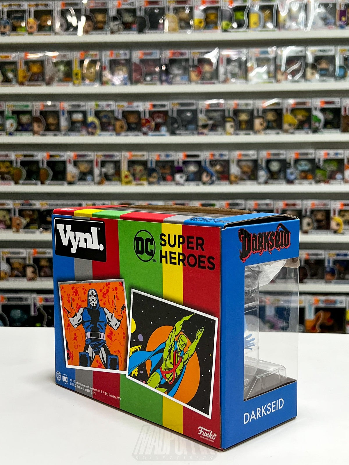 Funko Vynl DC Super Heroes Darkseid + Martian Manhunter Vinyl Figures 2-Pack NIB