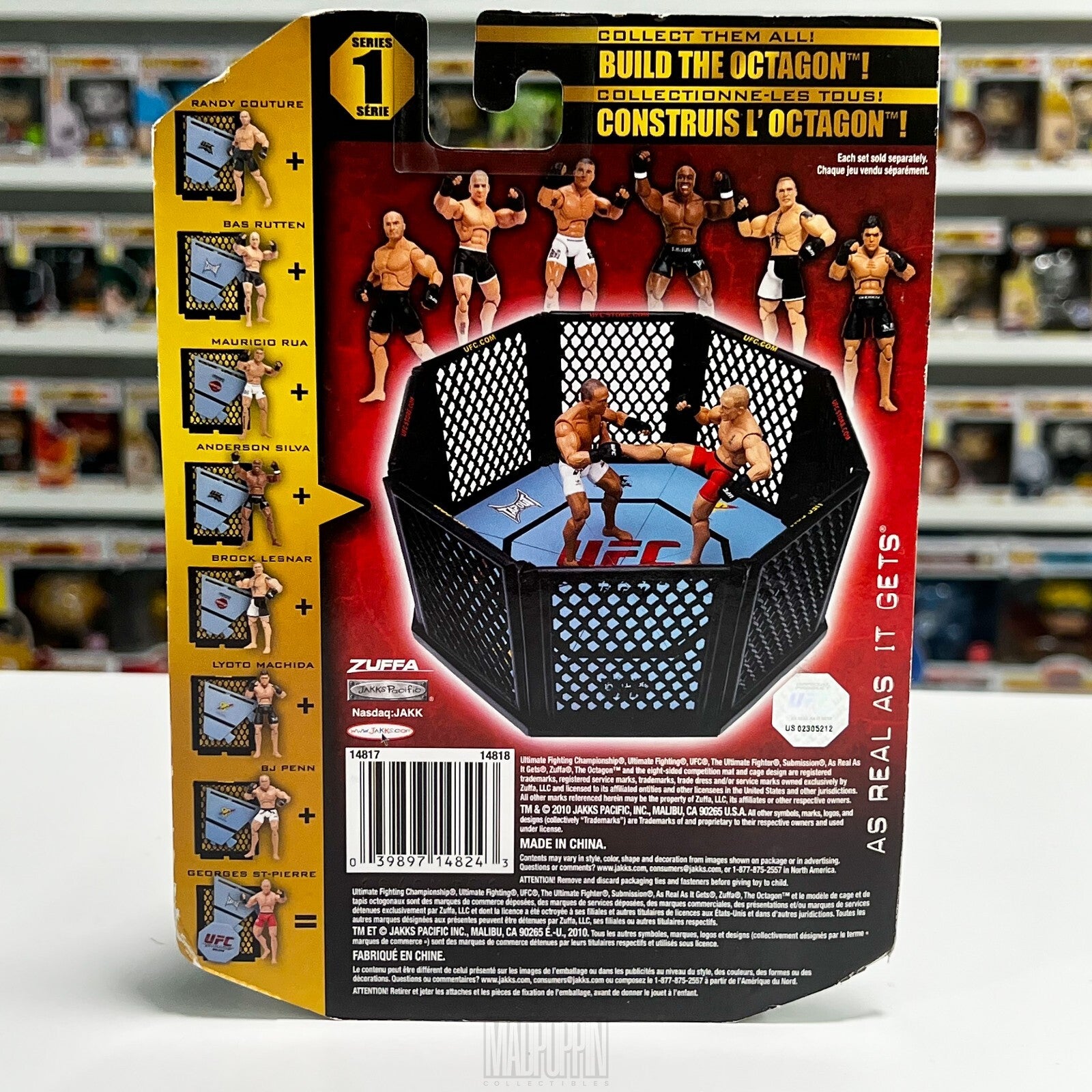Jakks Pacific UFC Ultimate Fighting BJ The Prodigy Penn Toys R Us Series 1