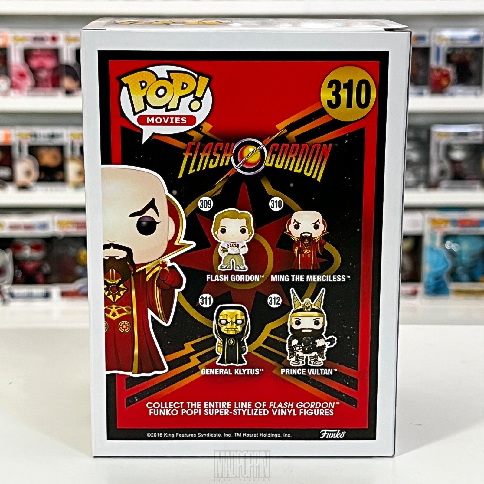 Funko Pop Movies Flash Gordon Ming the Merciless Vaulted Space Opera Mongo 310