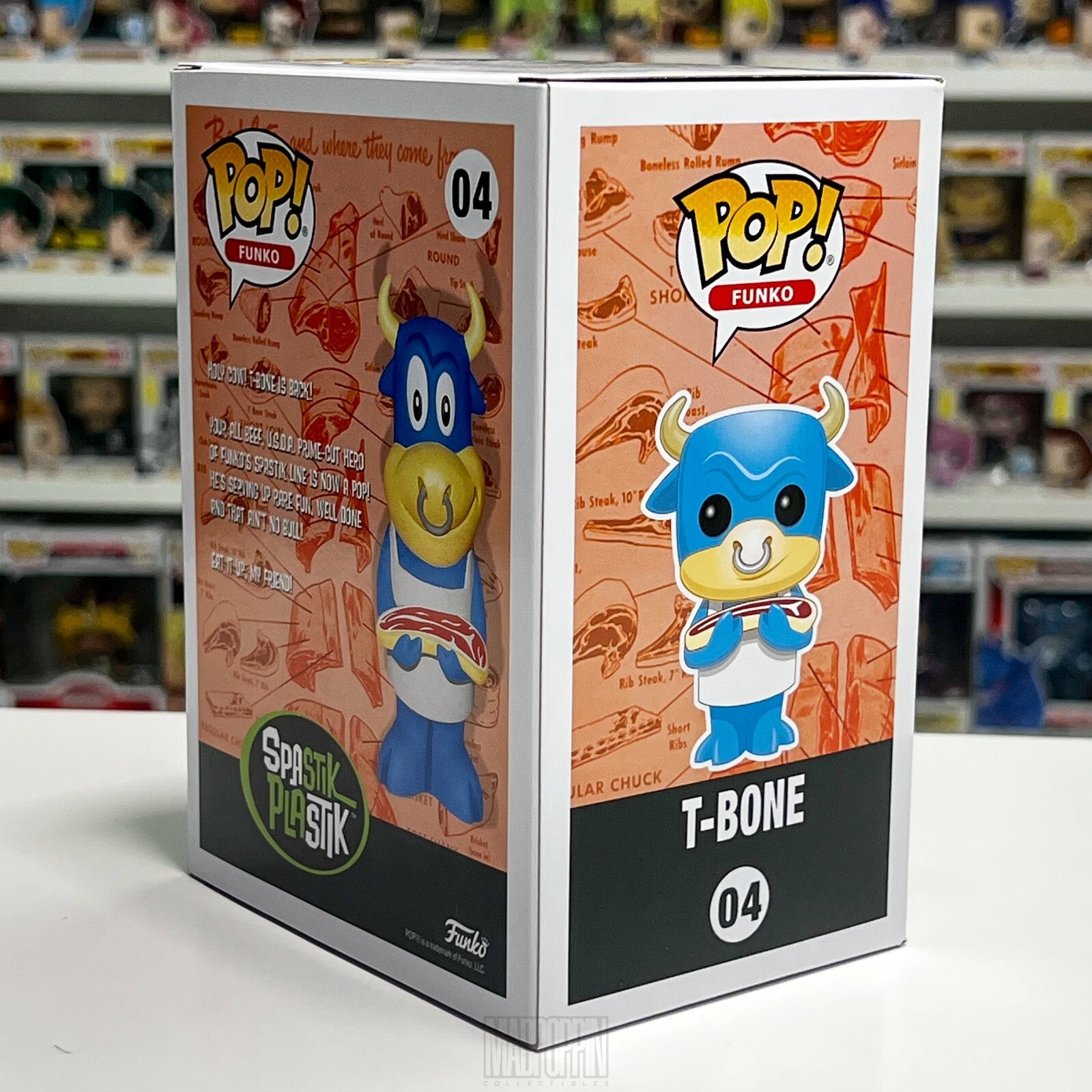 Funko Pop FDO Funatics Day Out 7 T-Bone Pink Spastik Plastik 04 ULTRA RARE