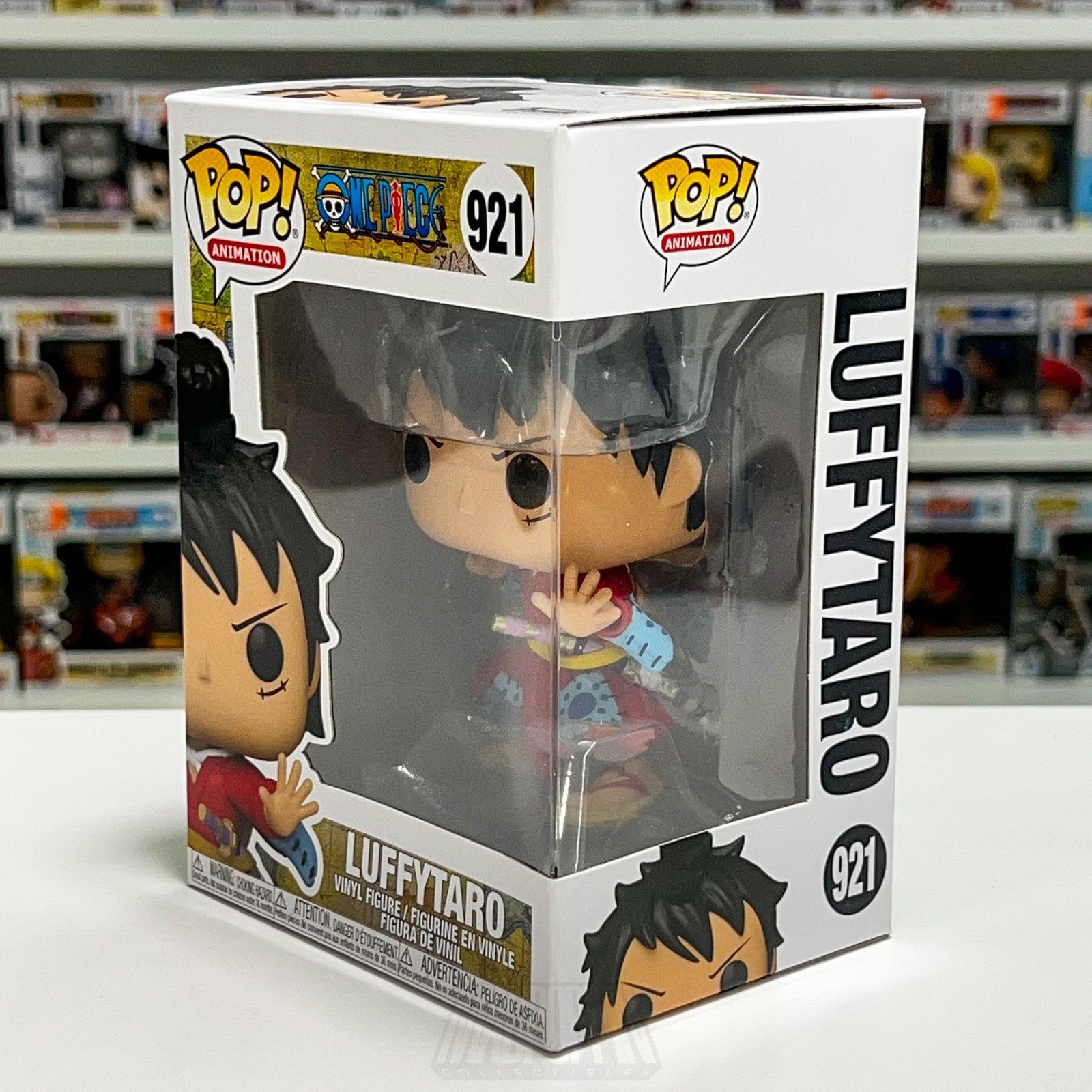 Funko Pop Animation One Piece Luffytaro 921 Vinyl Figure New In Box Anime Toy