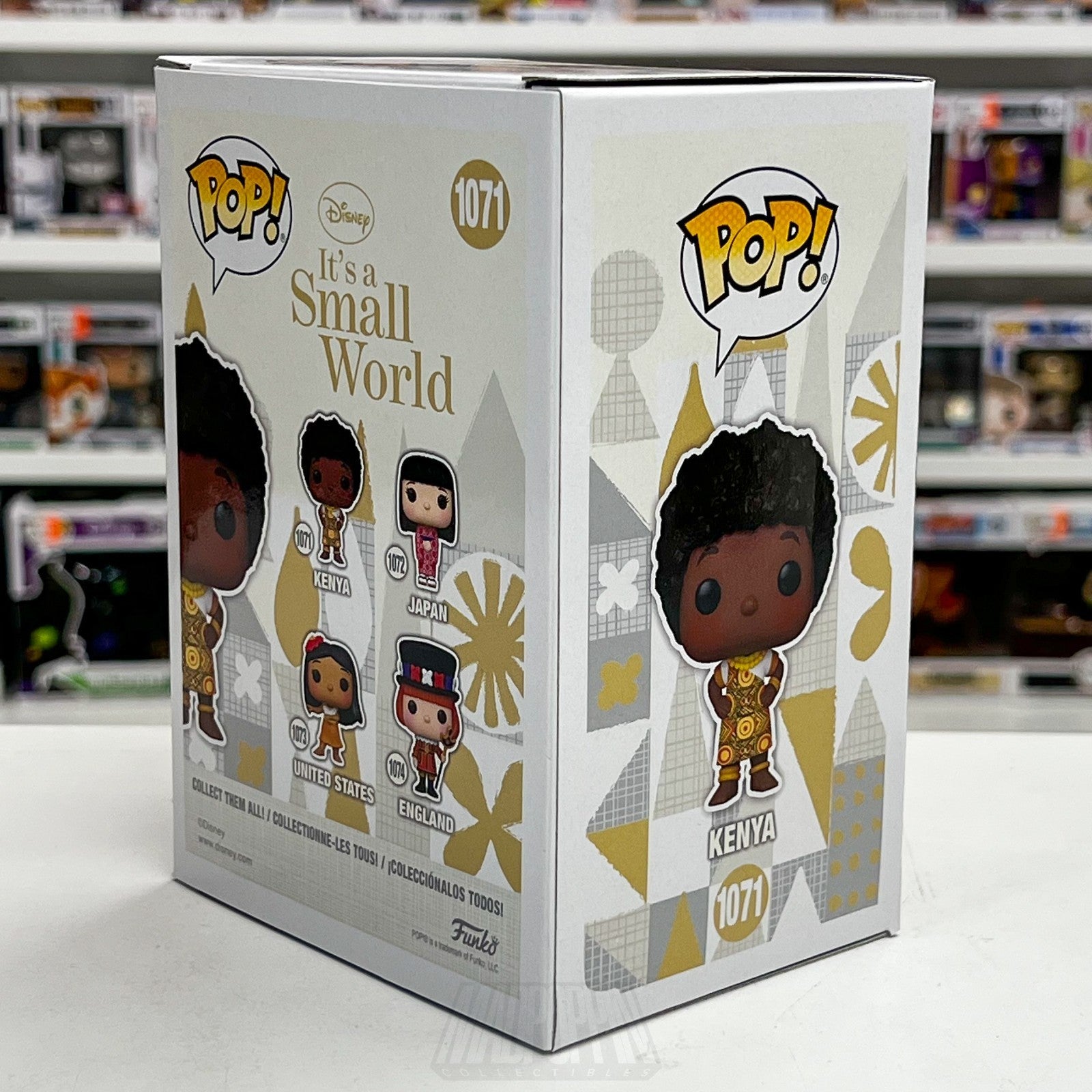 Funko Pop Disney It's A Small World Kenya 1071 Fantasyland Ride Vinyl Figure Toy4