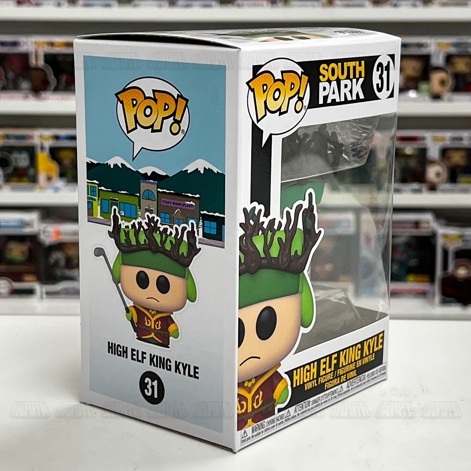 Funko Pop South Park High Elf King Kyle 31 Vinyl Figure Television Standard New