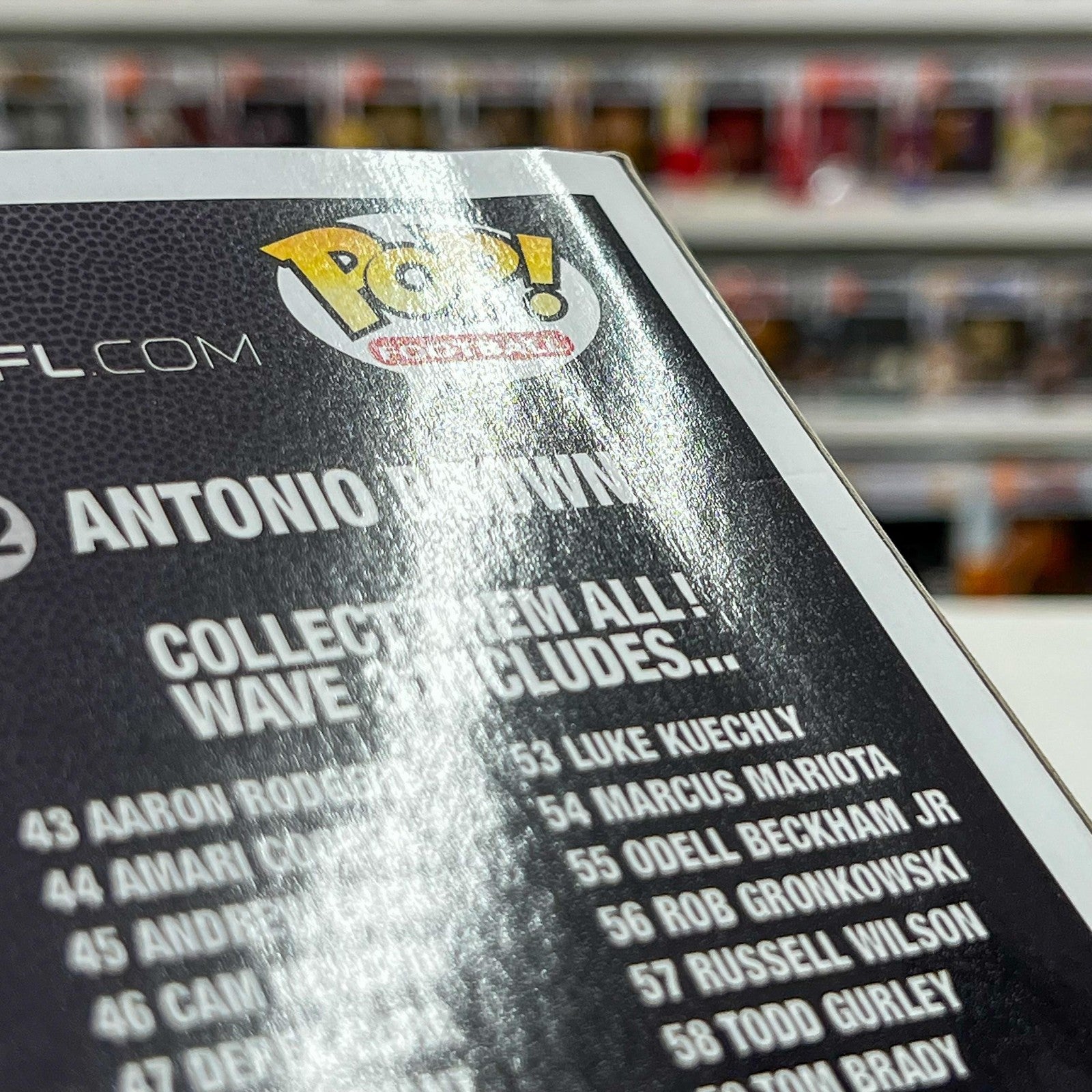 Funko Pop! Football Antonio Brown 62 Pittsburgh Steelers NFL Vinyl Figure 20168