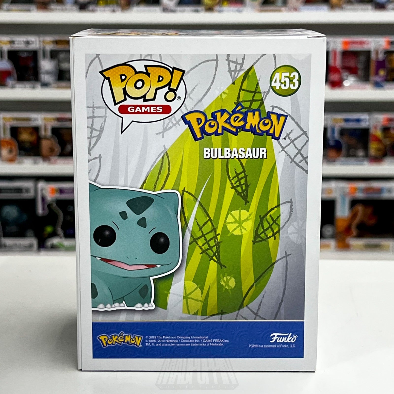 Funko Pop Video Games Pokemon Bulbasaur 453 Japanese TCG Vinyl Figure Nintendo3