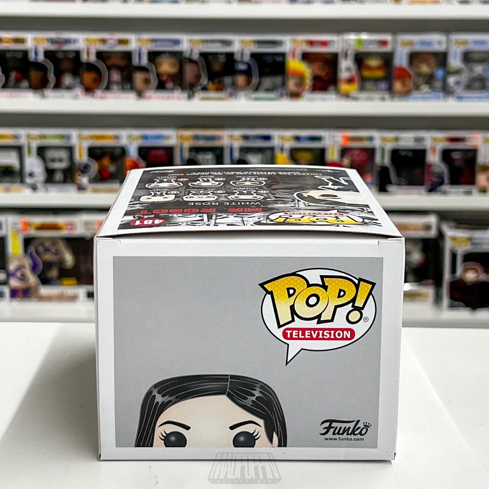 Funko Pop Mr. Robot White Rose 481 Vinyl Figure TV Collectible New in Box Gift