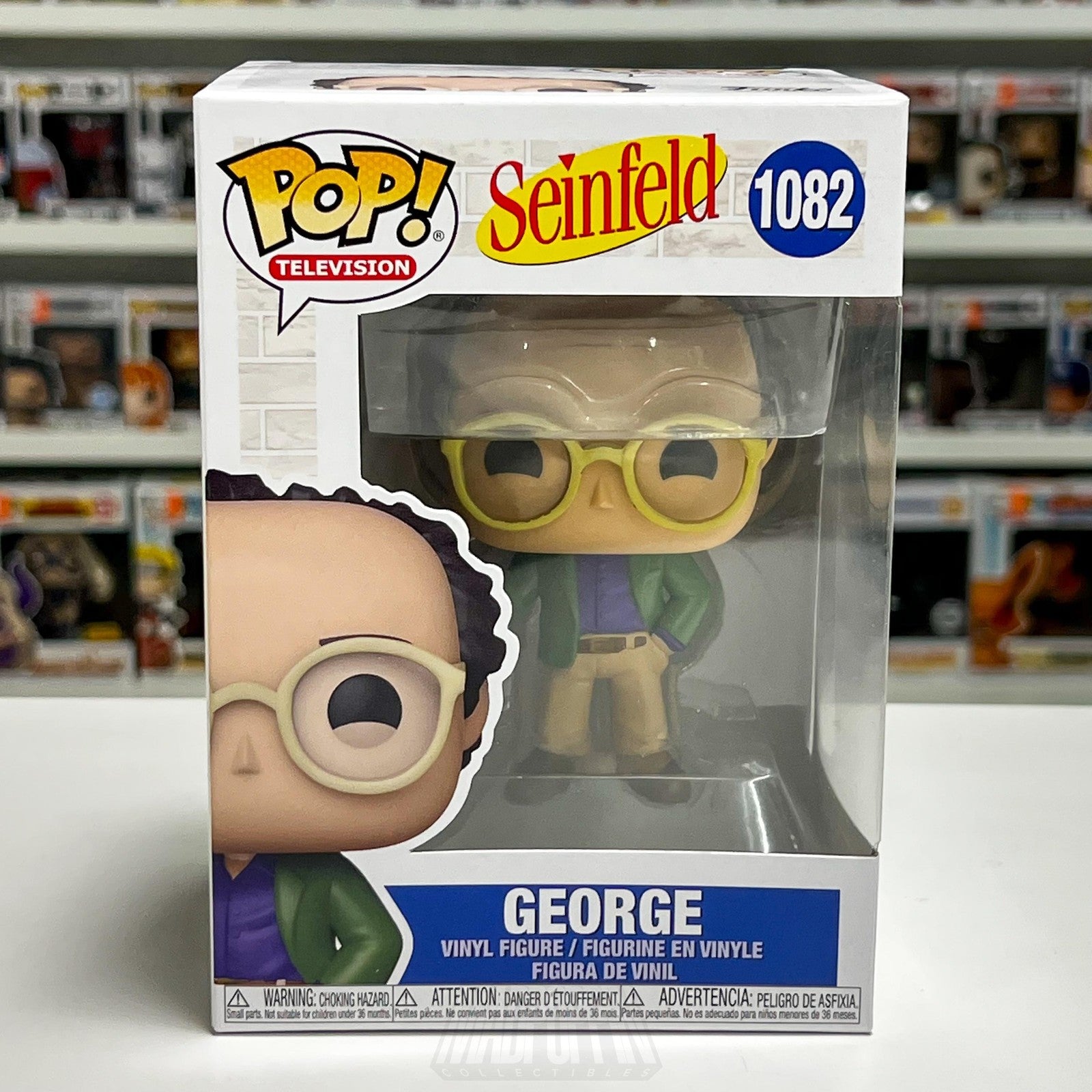 Funko Pop! Television Seinfeld #1082 George Costanza Toy Comedy Sitcom TV Show
