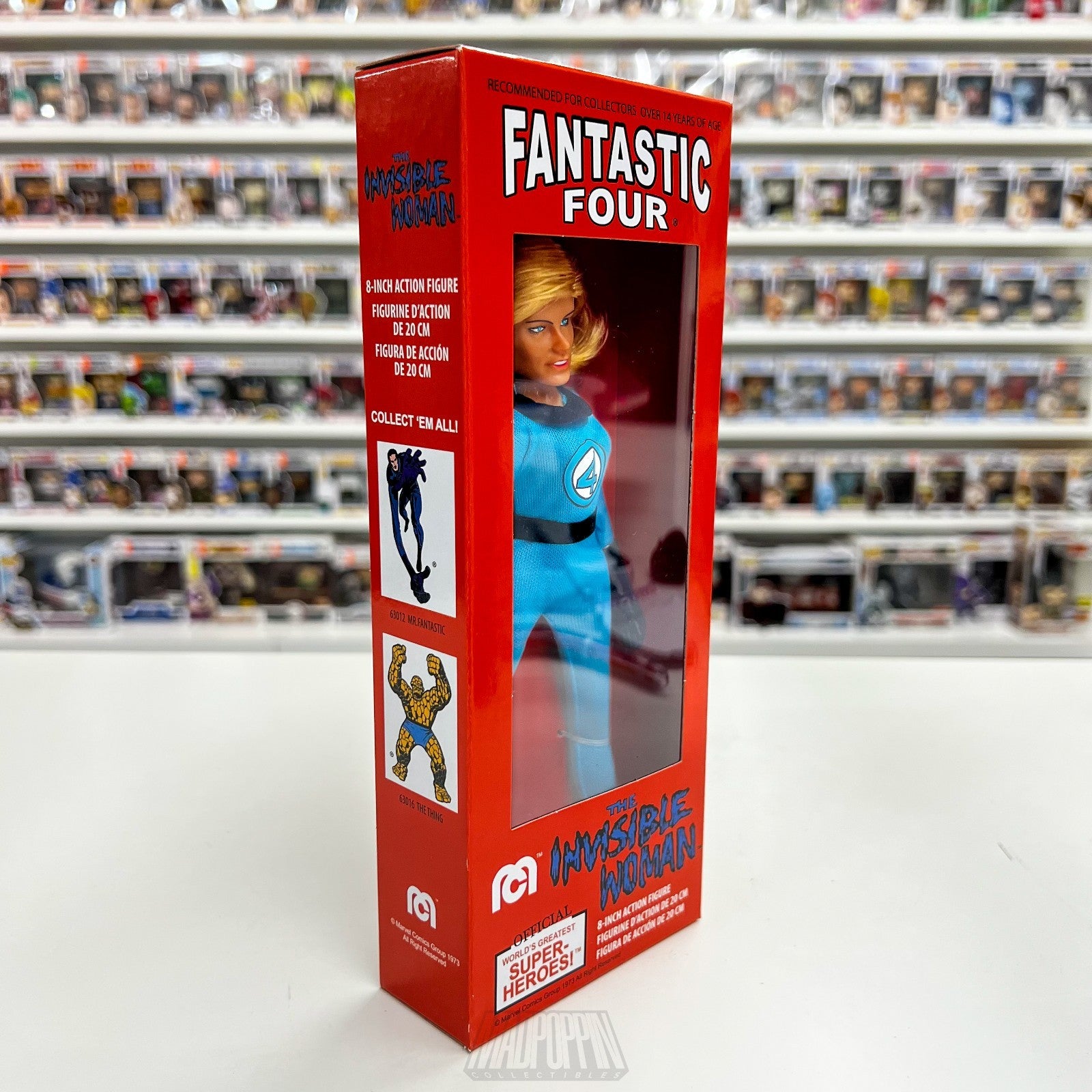 Mego Mighty Marvel Invisible Woman Superheroes 8" Fantastic Four Disney 4000 Pcs