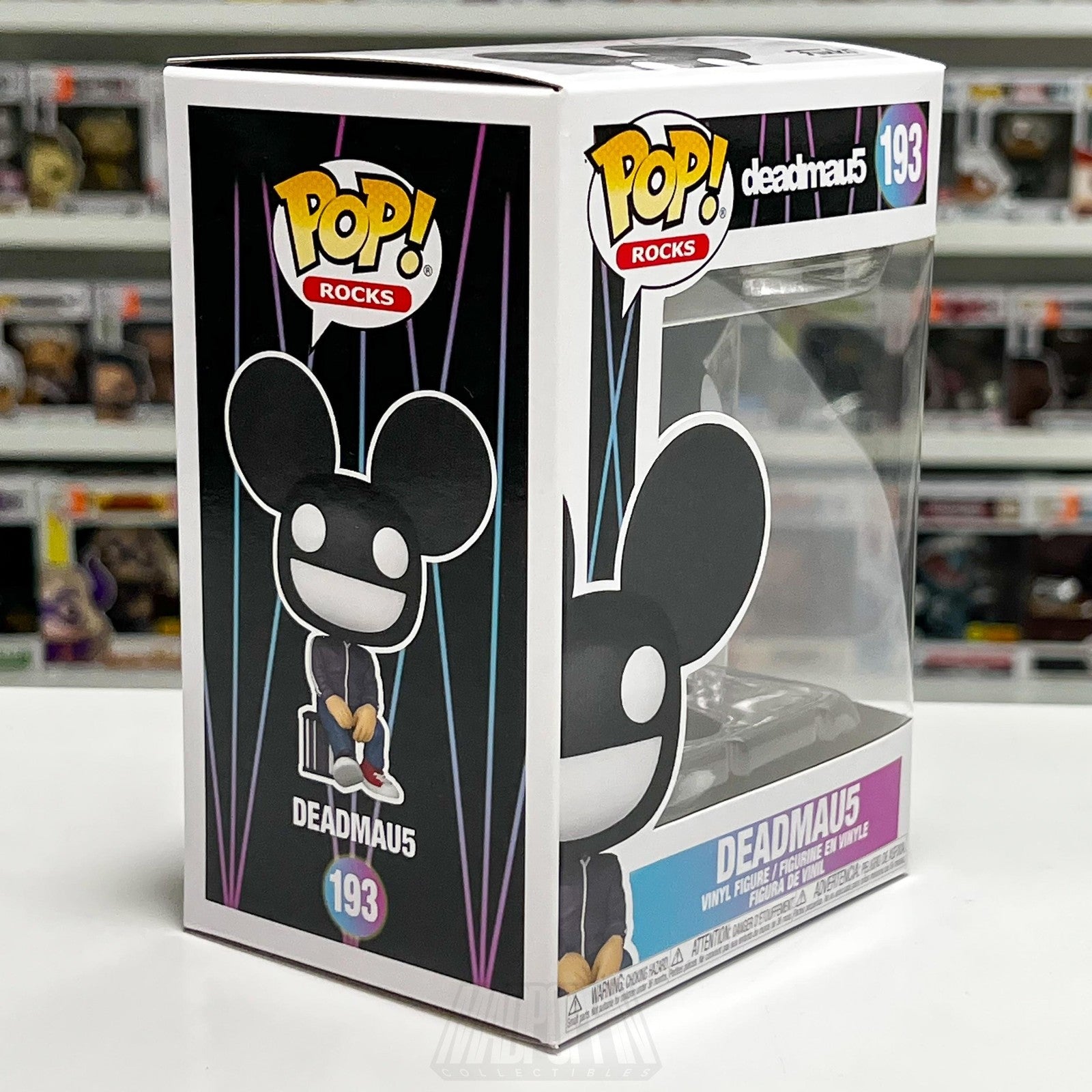 Funko Pop Rocks Deadmau5 193 Vinyl Figure 2020 DJ Electro House Progressive Toy