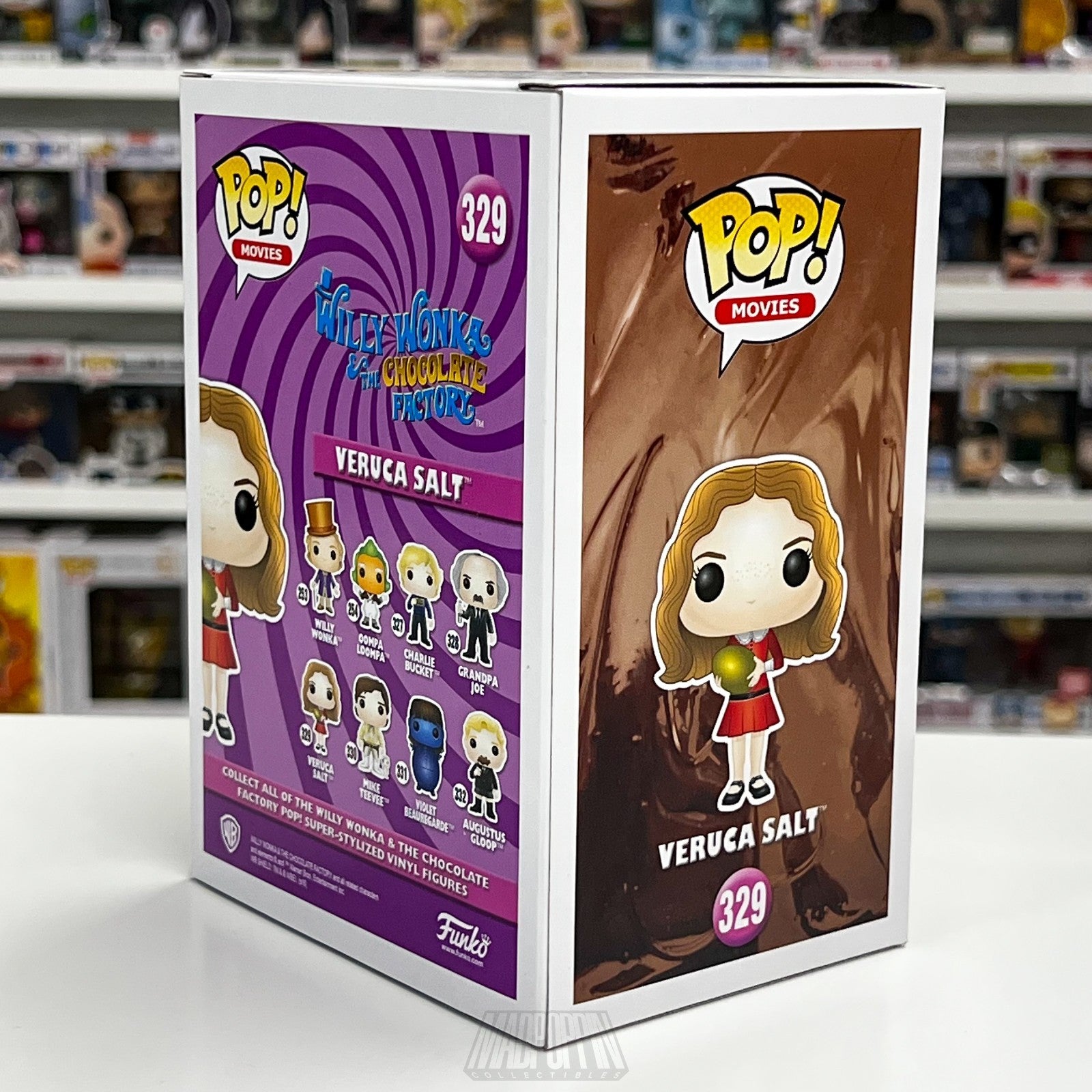 Funko Pop Movies Willy Wonka & The Chocolate Factory Veruca Salt Golden Egg 329