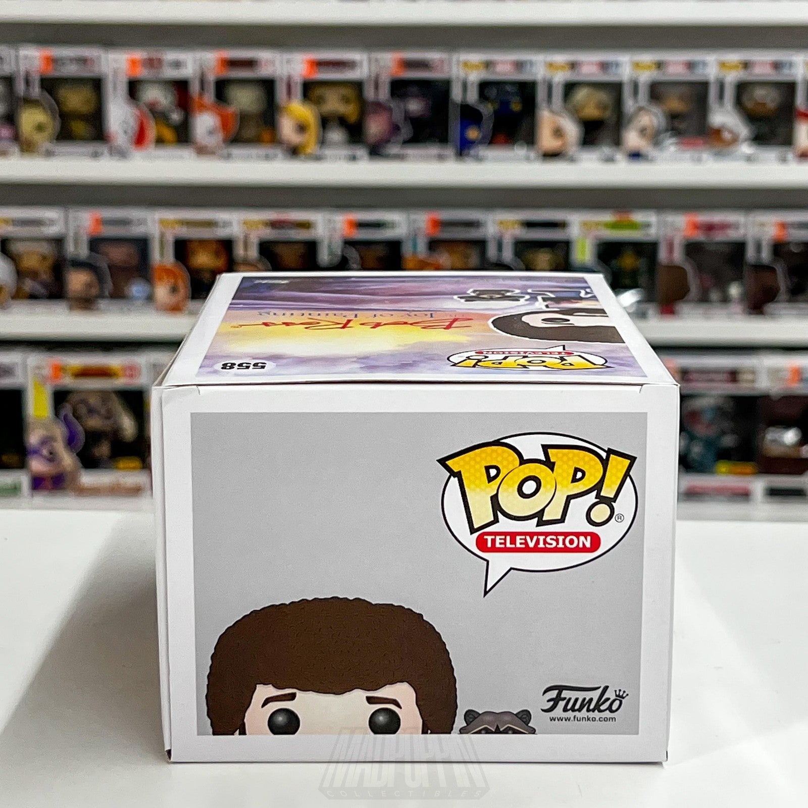Funko Pop Television Bob Ross Raccoon 558 Joy of Painting Vinyl Figure Toy PBS