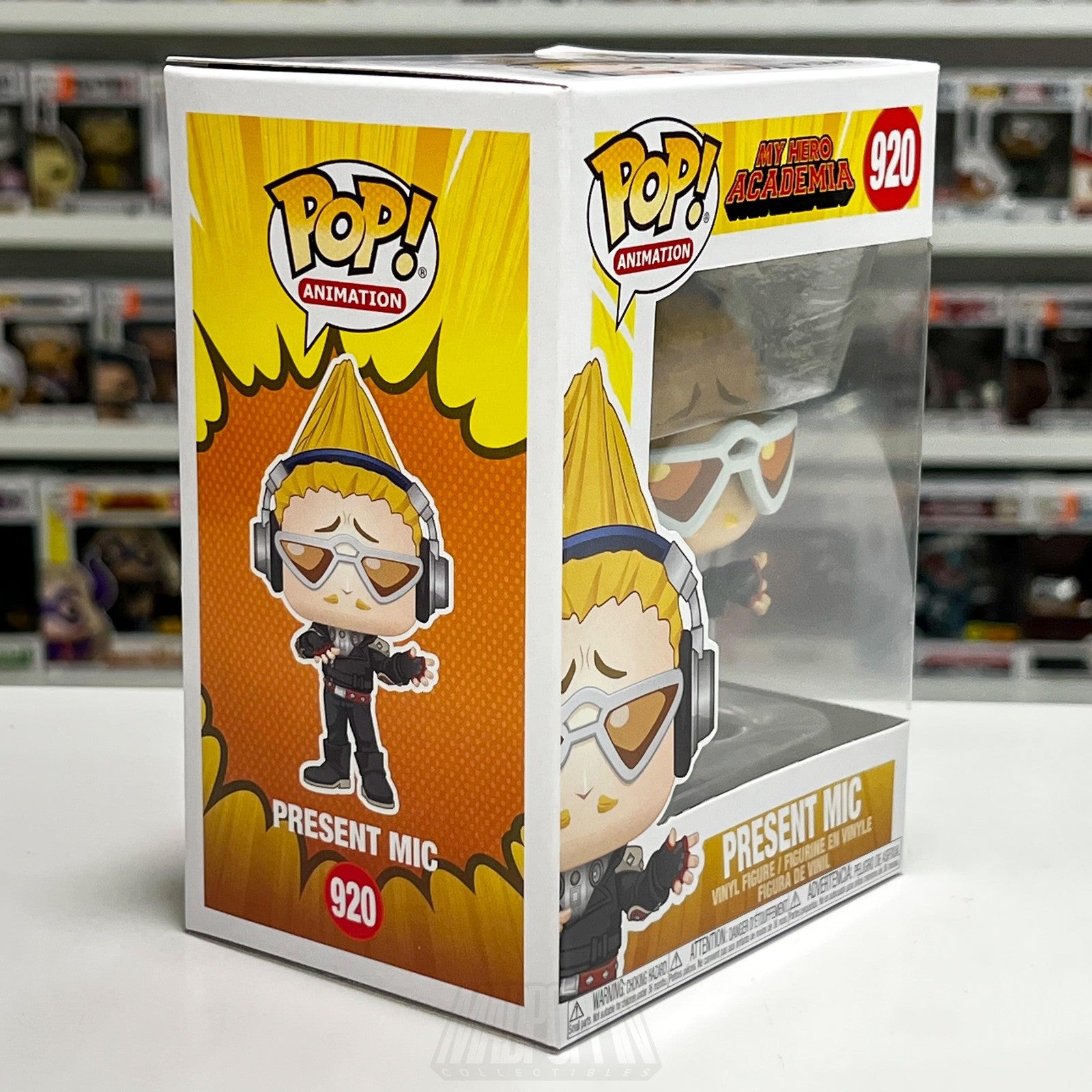 Funko Pop! Animation My Hero Academia Present Mic 920 Vinyl Figure MHA Anime Toy