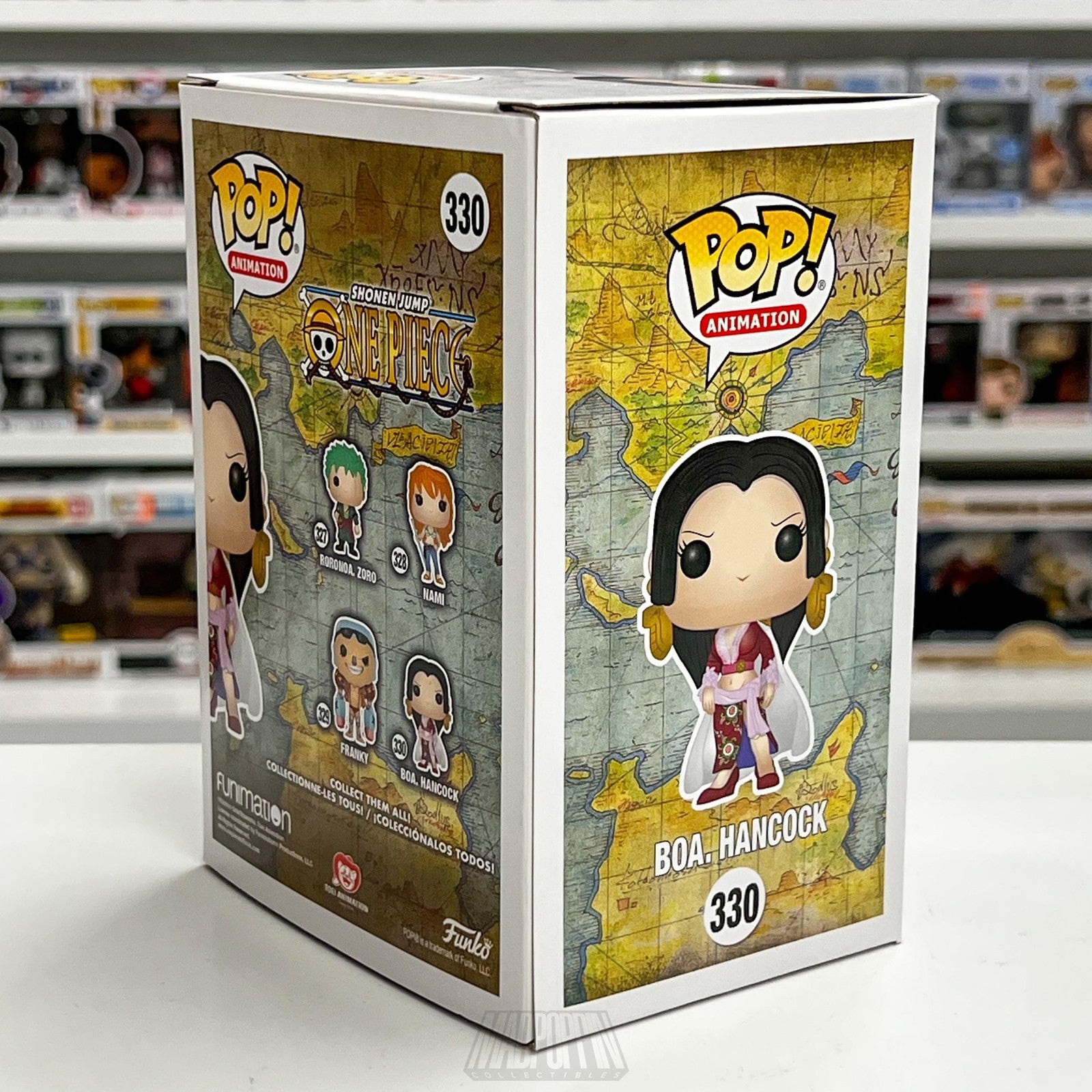 Funko Pop Animation One Piece Boa Hancock Figure 330 Anime Vinyl Collectible New