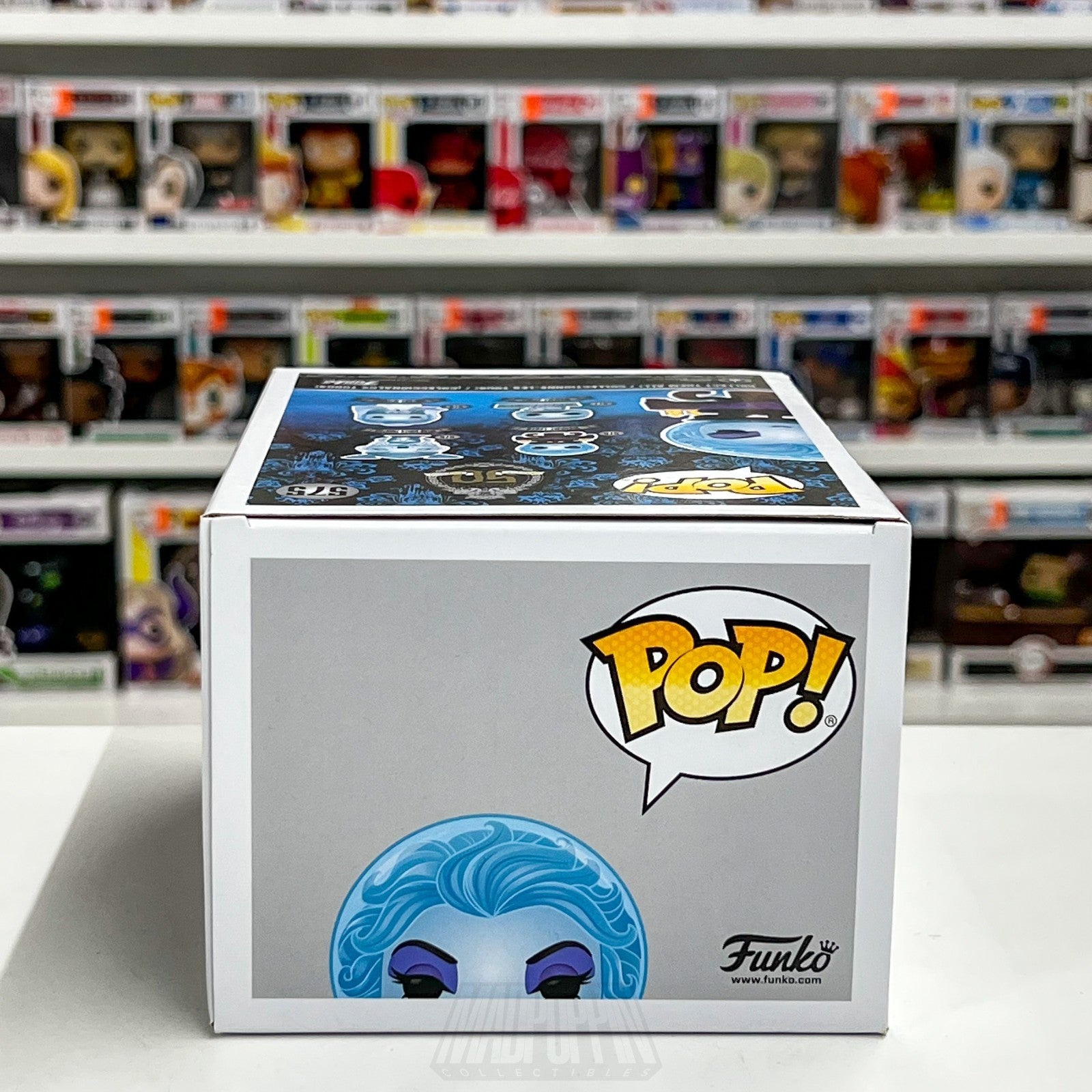 Funko Pop Disney The Haunted Mansion Madame Leota Glow 575 Exclusive Figure Ride7