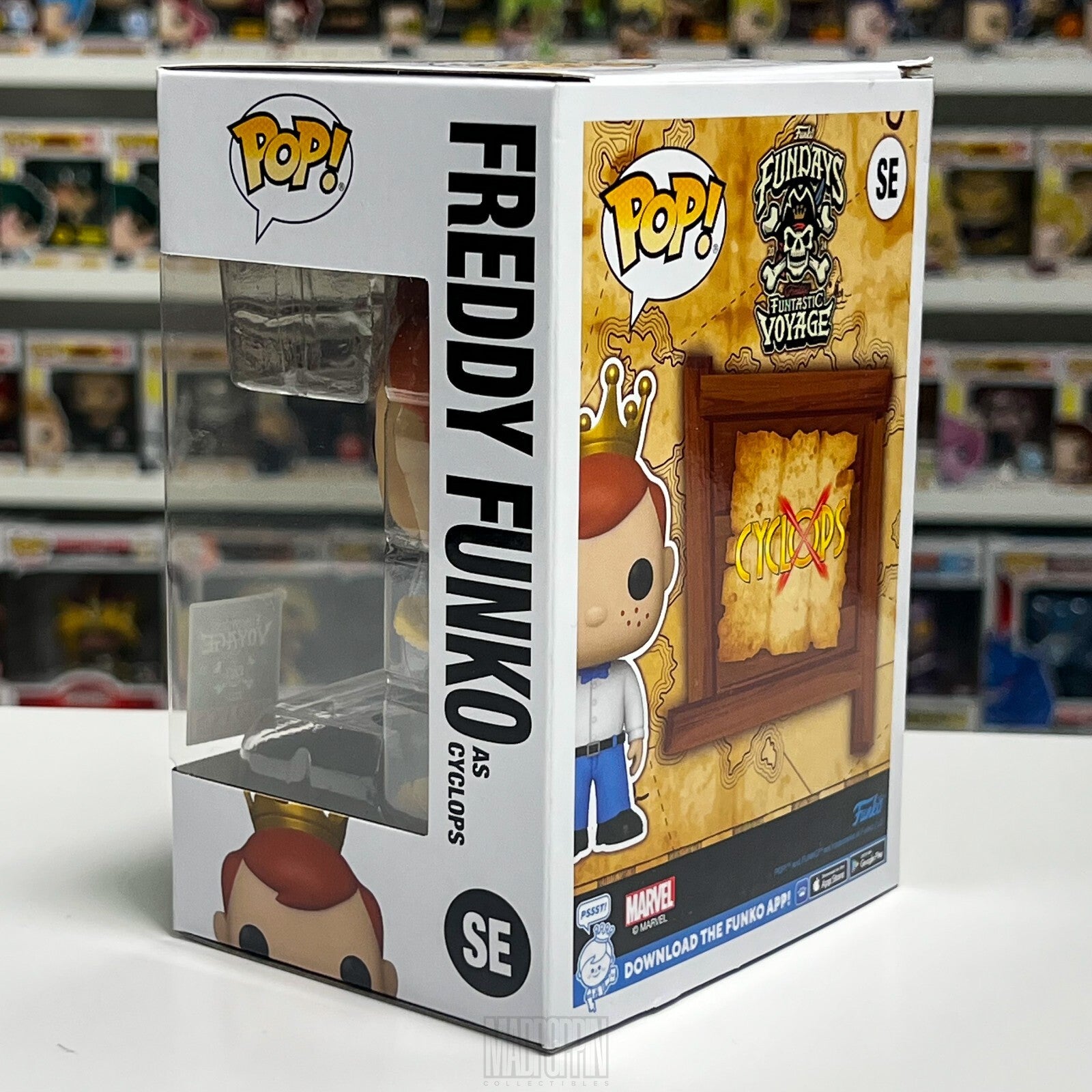 Funko Pop Fundays Funtastic Voyage Freddy Cyclops Mutant 900pcs Show Edition SE