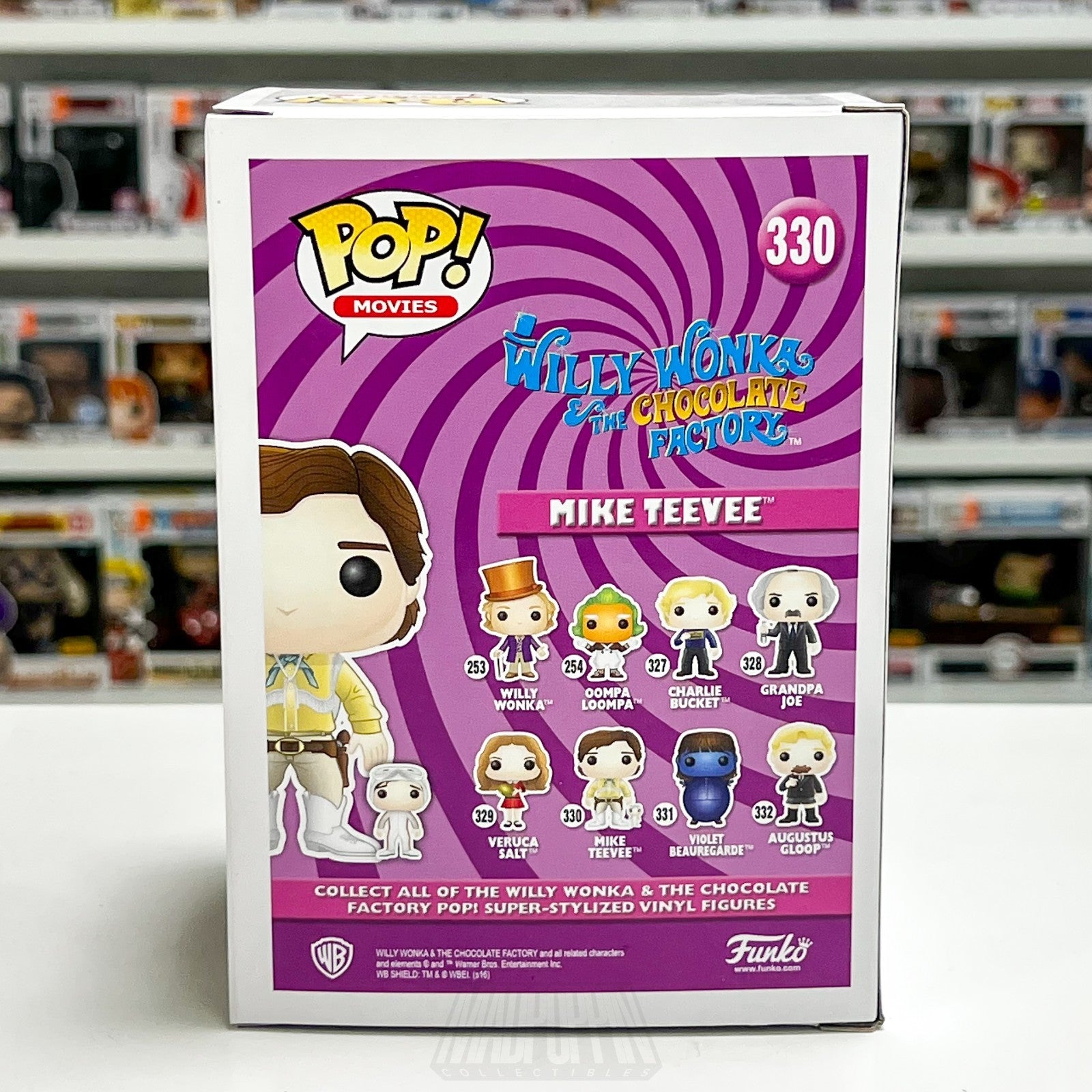 Funko Pop Movies Willy Wonka & The Chocolate Factory Mike Teevee 330 Vaulted