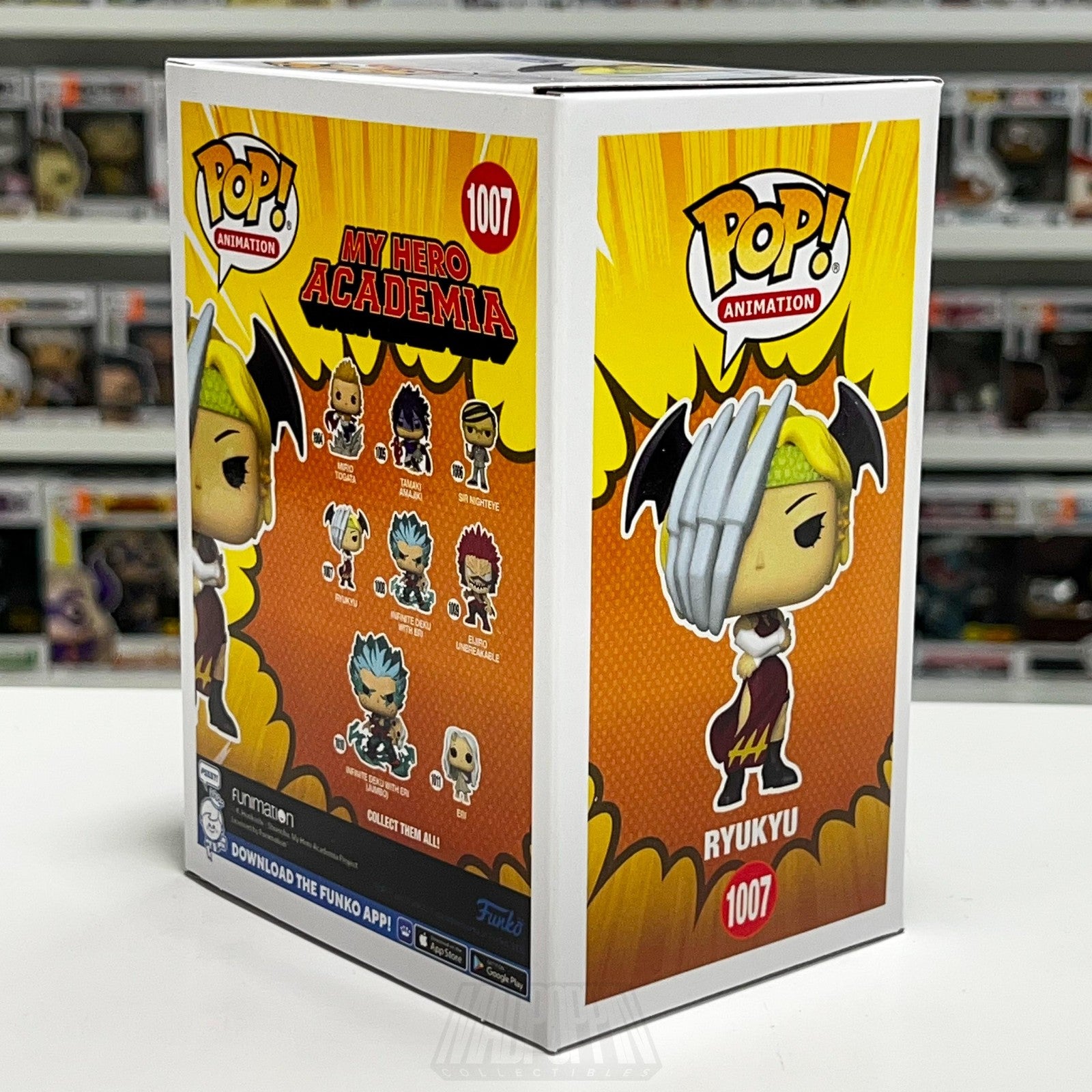 Funko Pop Animation My Hero Academia Ryukyu 1007 Vinyl Figure New Anime Toy NIB