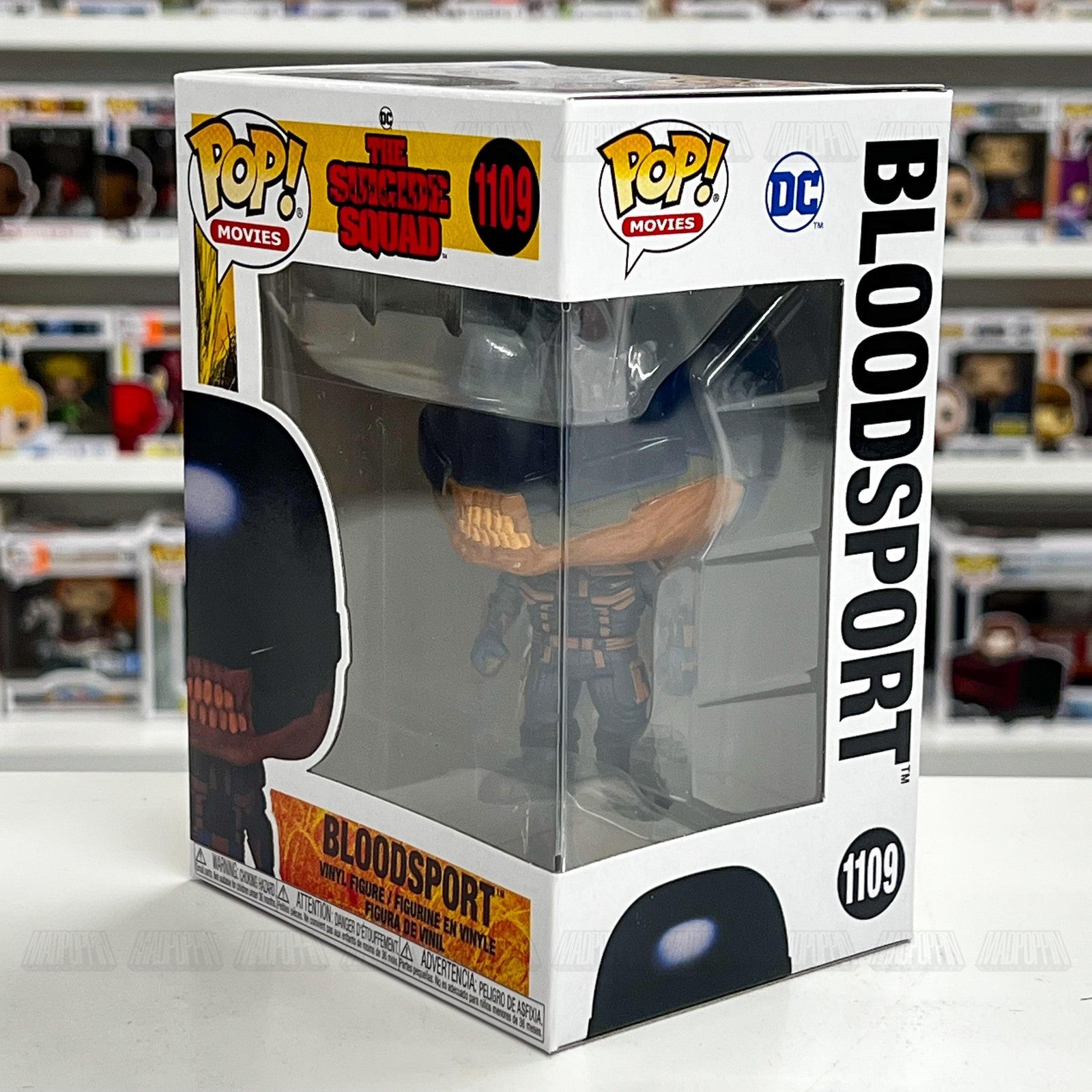 Funko Pop Movies The Suicide Squad Bloodsport 1109 Vinyl Figure DC Comics New