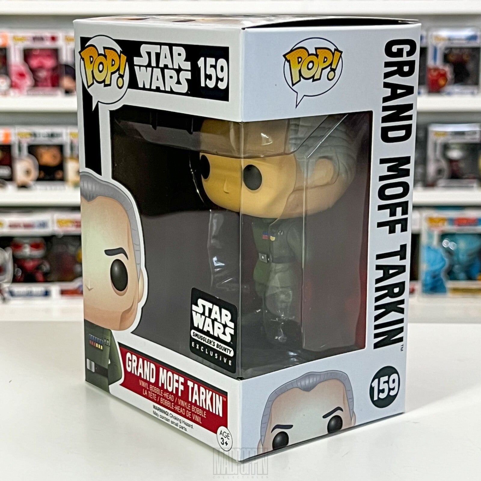 Funko Pop Star Wars Grand Moff Tarkin Smugglers Bounty Empire Death Star 159