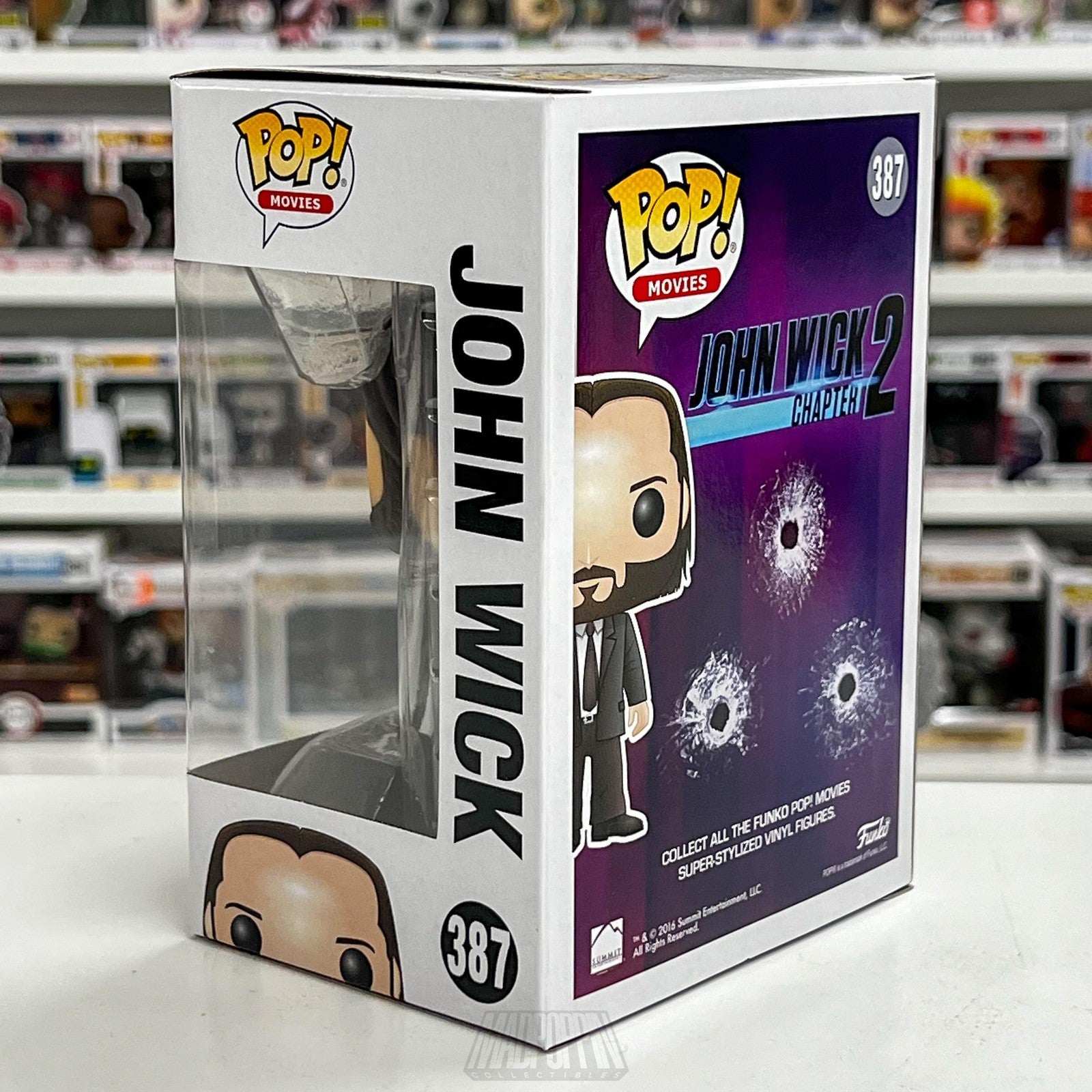 Funko Pop Movies John Wick Chapter 2 #387 Vinyl Figure New In Box Collectible2