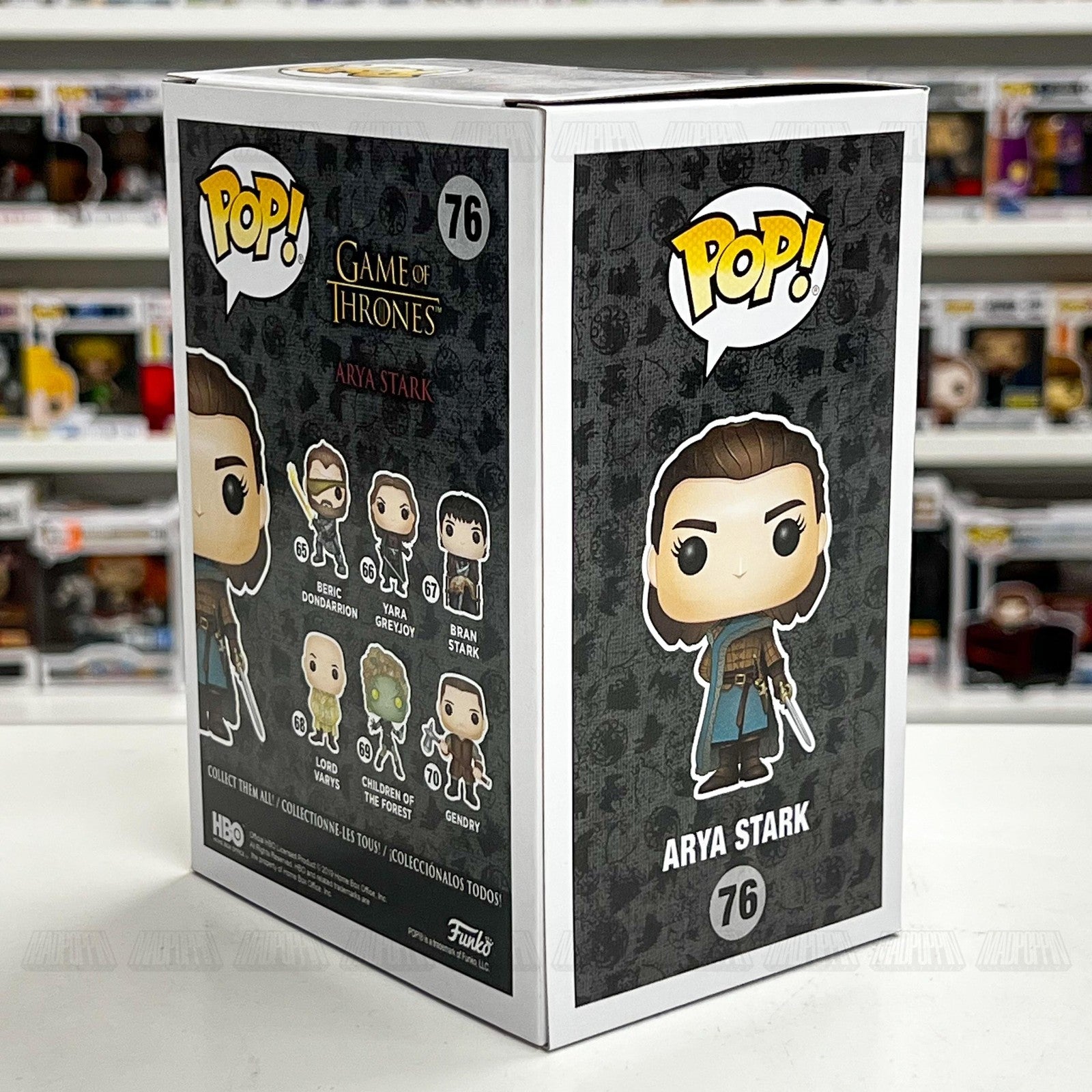 Funko Pop Game of Thrones Arya Stark #76 2019 Spring Convention Exclusive Figure