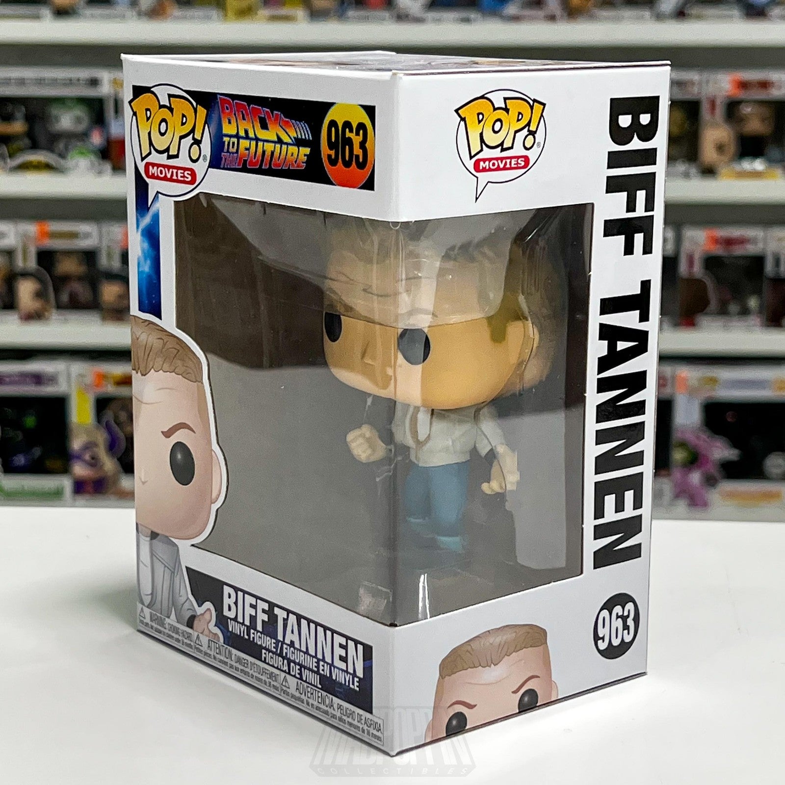Funko Pop Movies Back to the Future Biff Tannen #963 Vinyl Figure New in Box Toy