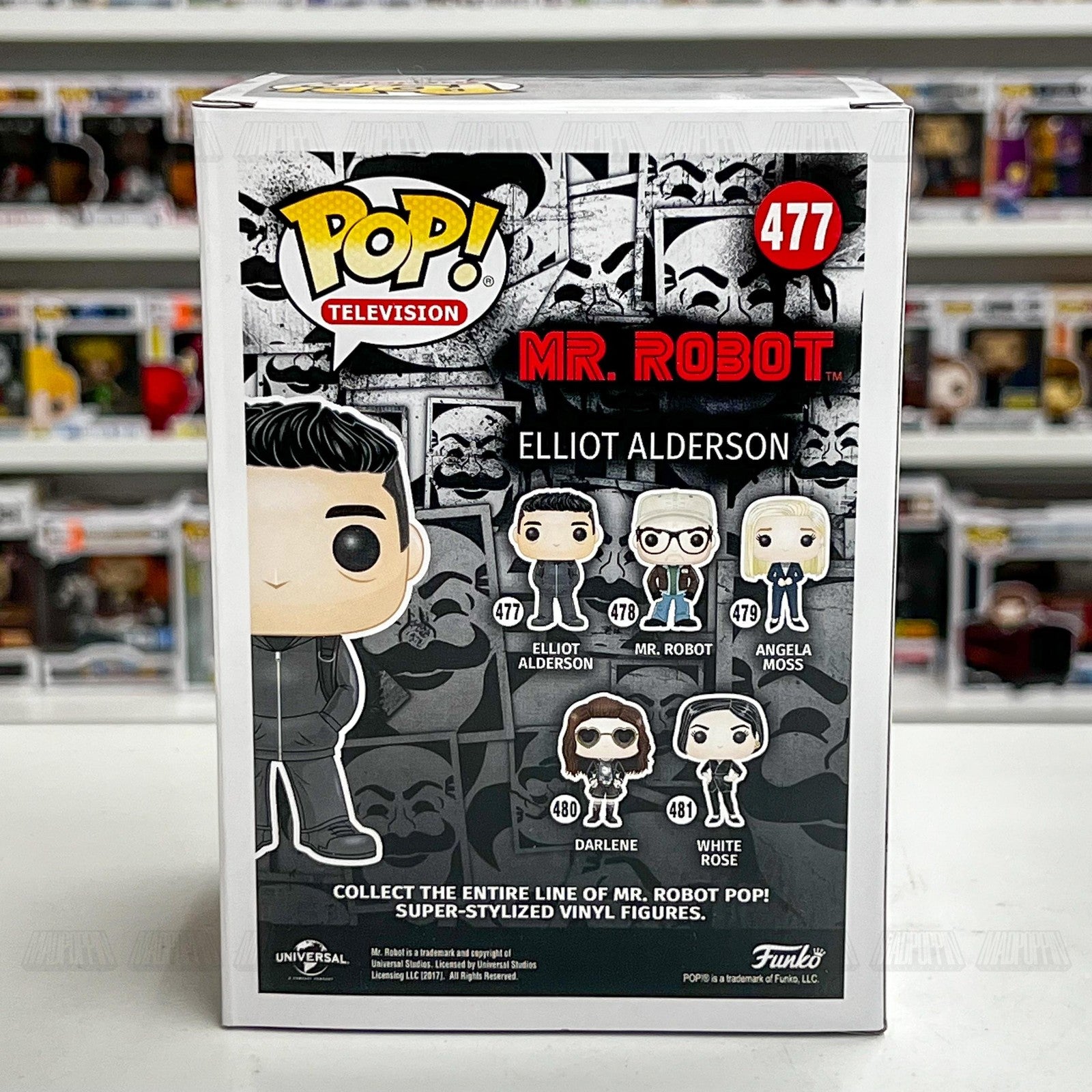 Funko Pop Mr. Robot Elliot Alderson 477 Vinyl Figure TV Collectible New Box Toy