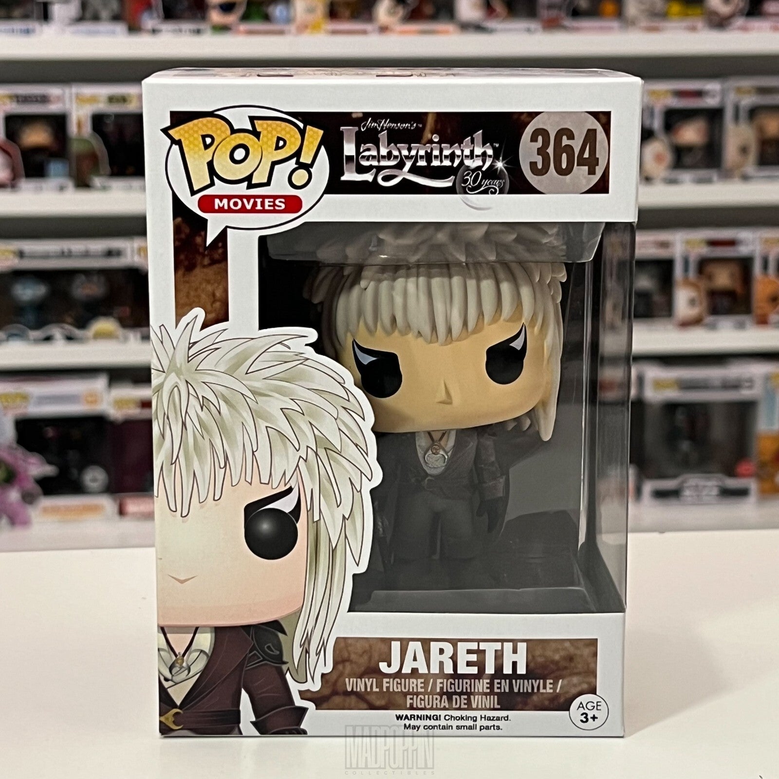 Funko Pop Movies Jim Henson's Labyrinth Jareth Vaulted David Bowie 364