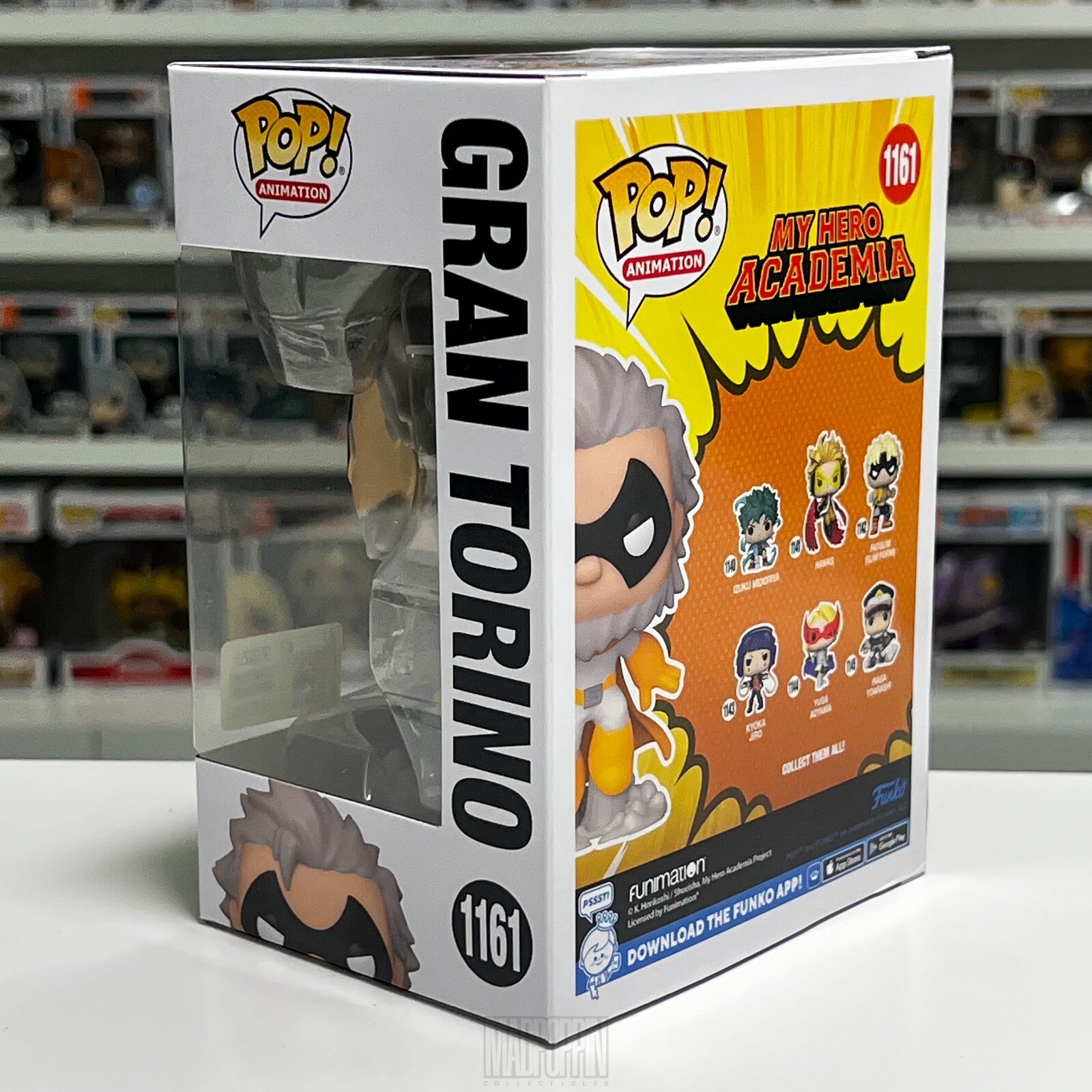 Funko Pop Anime My Hero Academia Gran Sorahiko Turino SDCC Official Sticker 1161