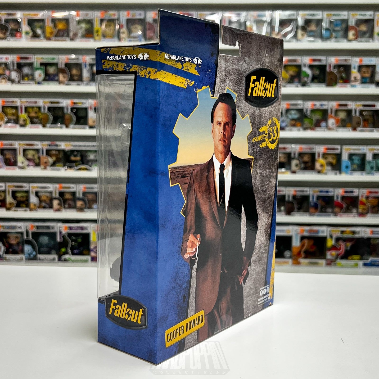 McFarlane Toys Fallout Cooper Howard RED PLATINUM 7" CHASE Figure Video Game NIB