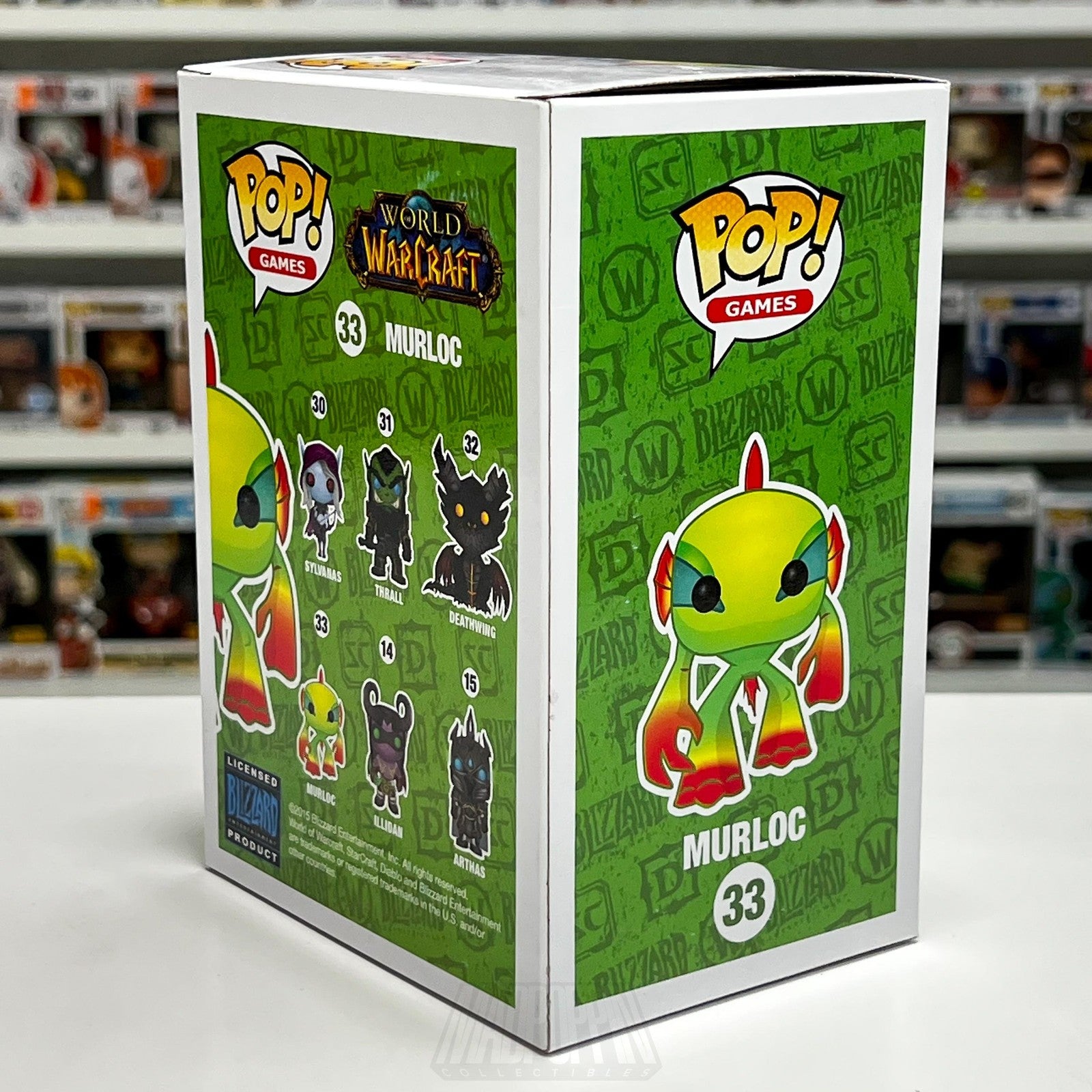 Funko Pop Games World of Warcraft Murloc 33 Glow Limited 300 PCS Vinyl Figure