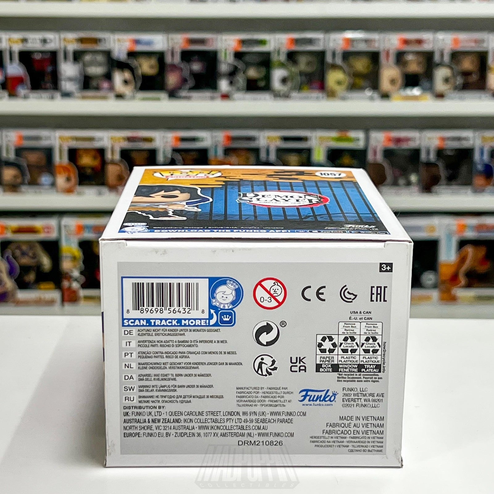 Funko Pop Animation Demon Slayer Inosuke Hashibira 1057 GameStop Exclusive Toy