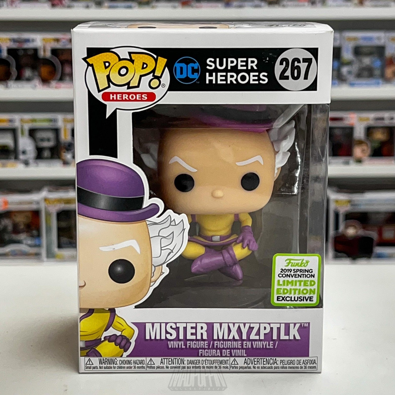 Funko Pop DC Super Heroes Mister Mxyzptlk 267 2019 Spring Limited Exclusive