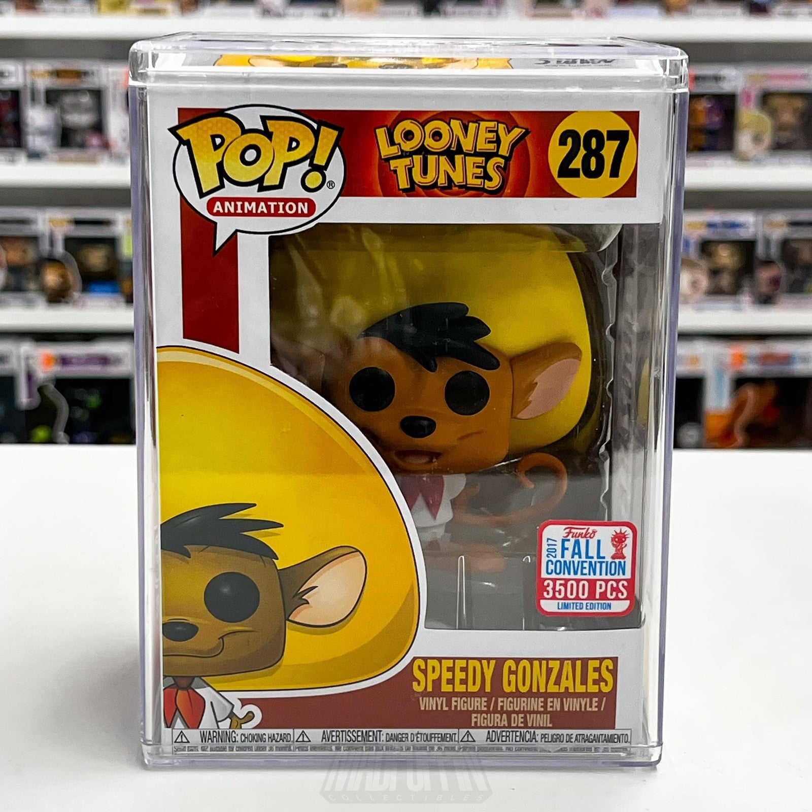 Funko Pop Animation Looney Tunes Speedy Gonzales 287 2017 Fall LE 3500 PCS NYCC7