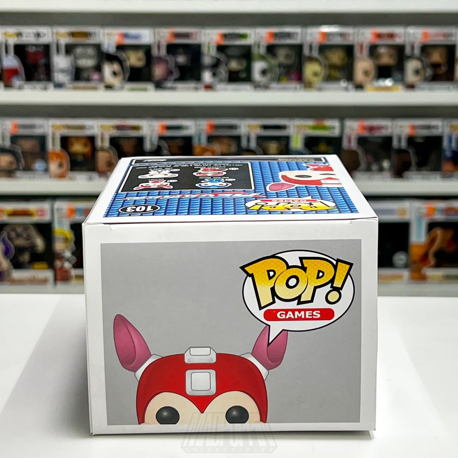 Funko Pop Video Games Mega Man Rush #103 Vinyl Figure New Capcom Collectible Toy