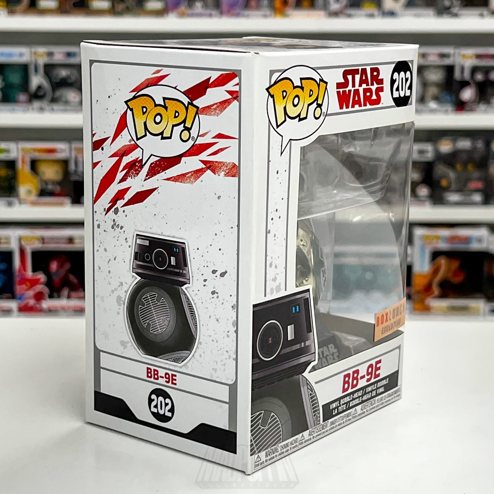 Funko Pop Star Wars BB-9E Chrome BoxLunch 202 Astromech Droid Toy Vinyl Figure5