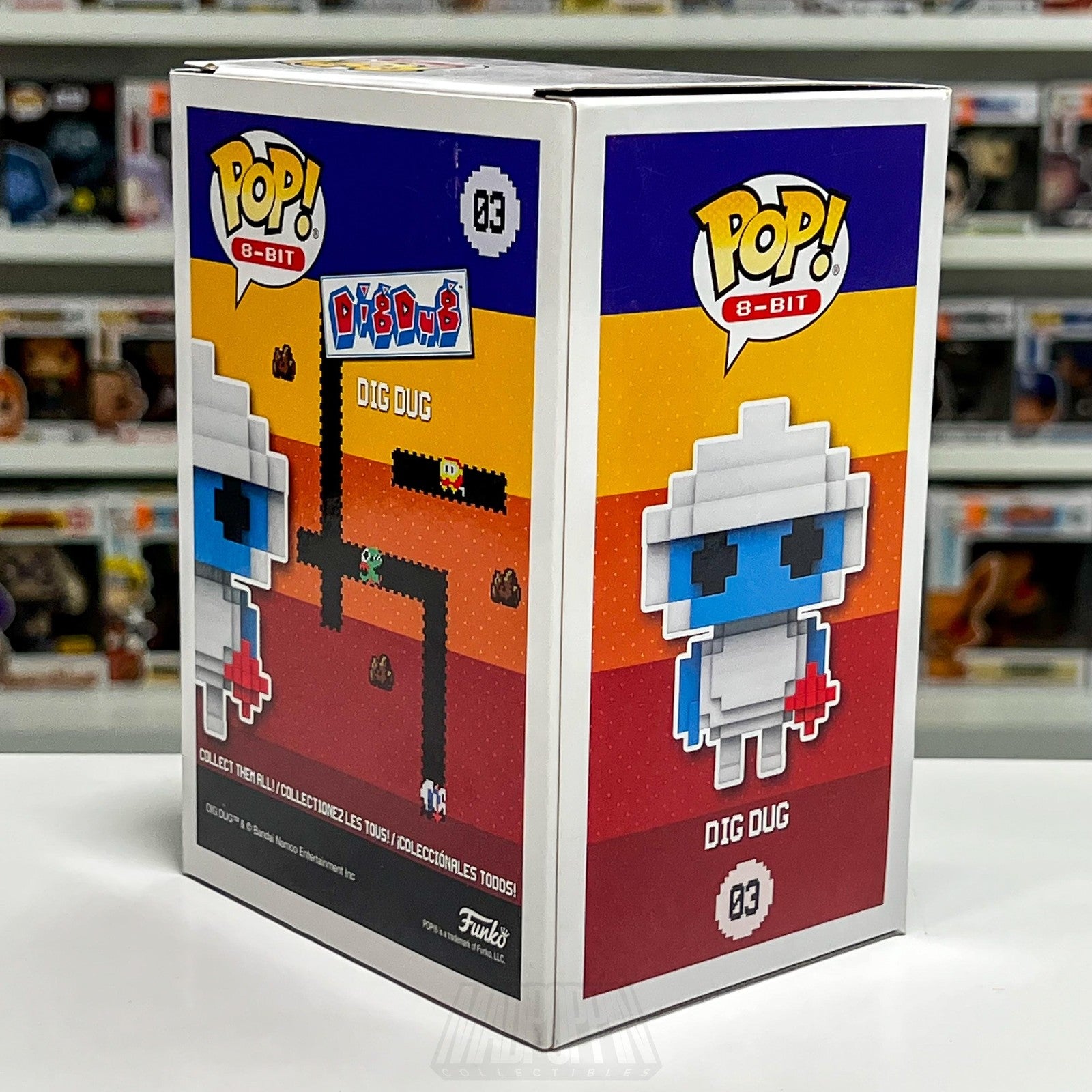 Funko Pop 8-Bit Dig Dug 03 Fall Convention Exclusive Vinyl Figure Video Game