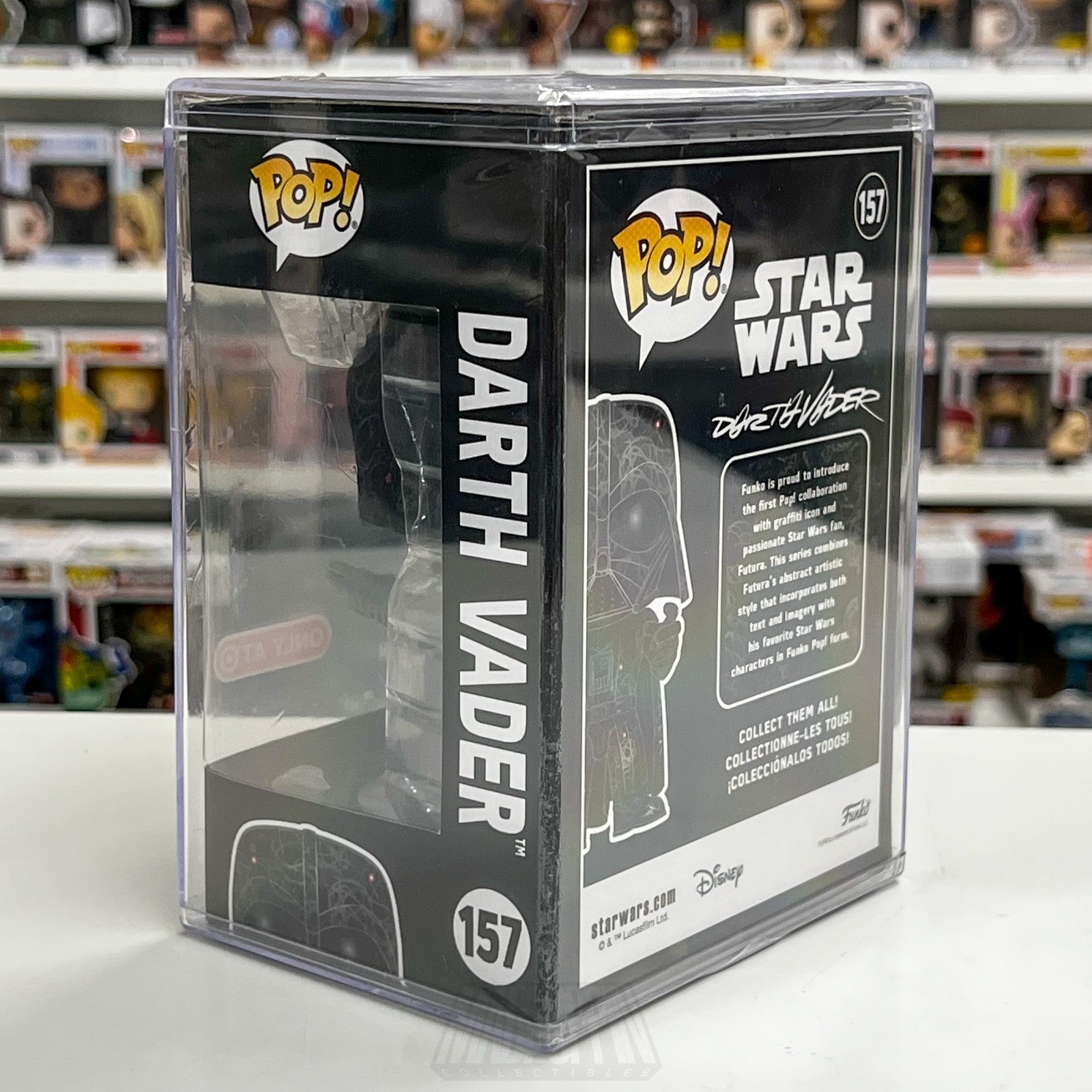 Funko Pop Star Wars Darth Vader Futura Target 157 Force Choke Sith Lord Figure2
