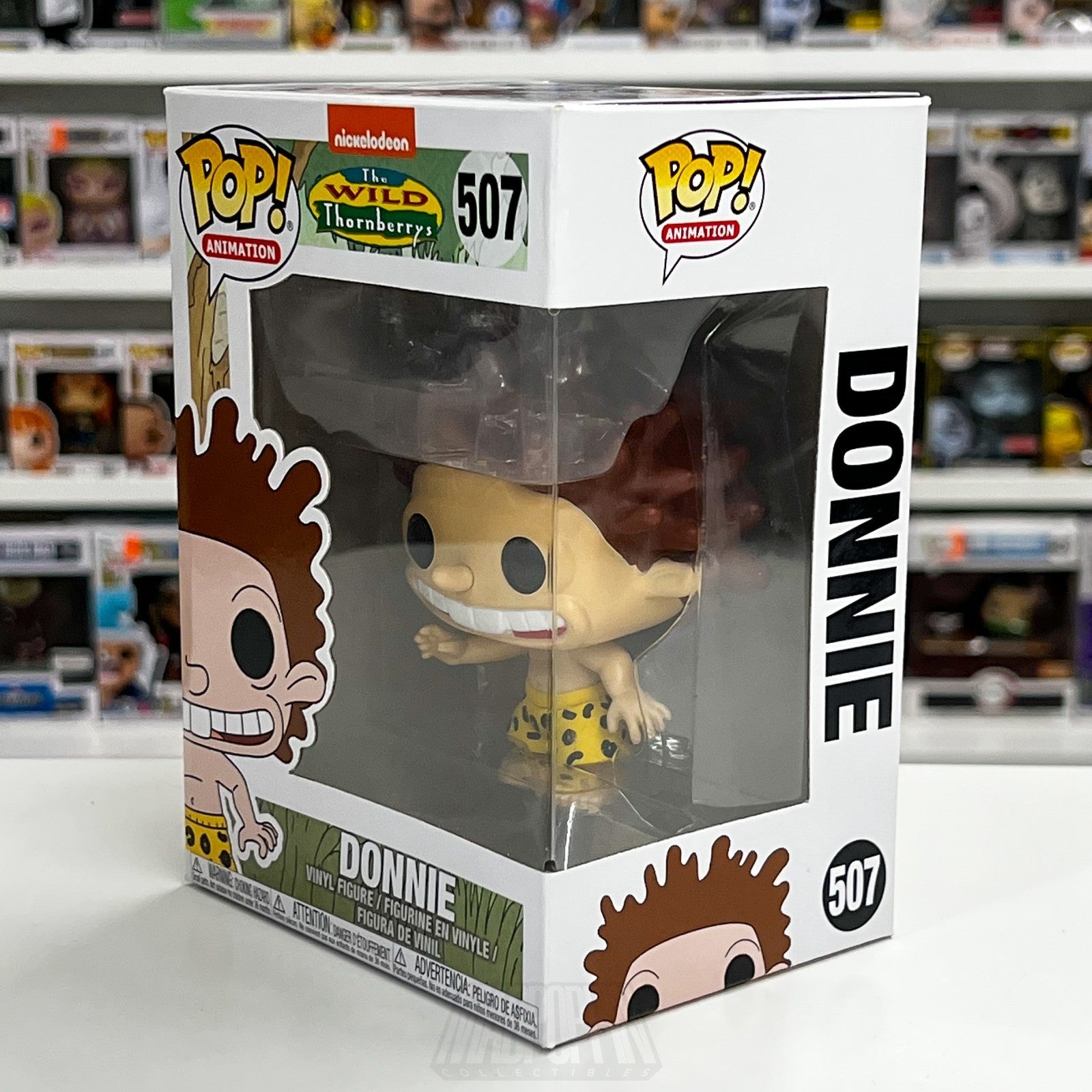 Funko Pop Animation Nickelodeon Wild Thornberrys Donnie 507 Cartoon Vinyl Figure1