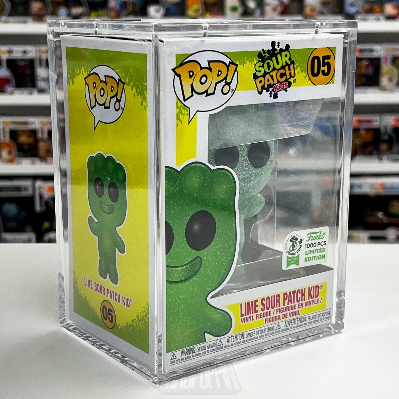 Funko Pop Lime Sour Patch Kid 05 ECCC 2024 Emerald City Comic Con 1000 PCS Candy9