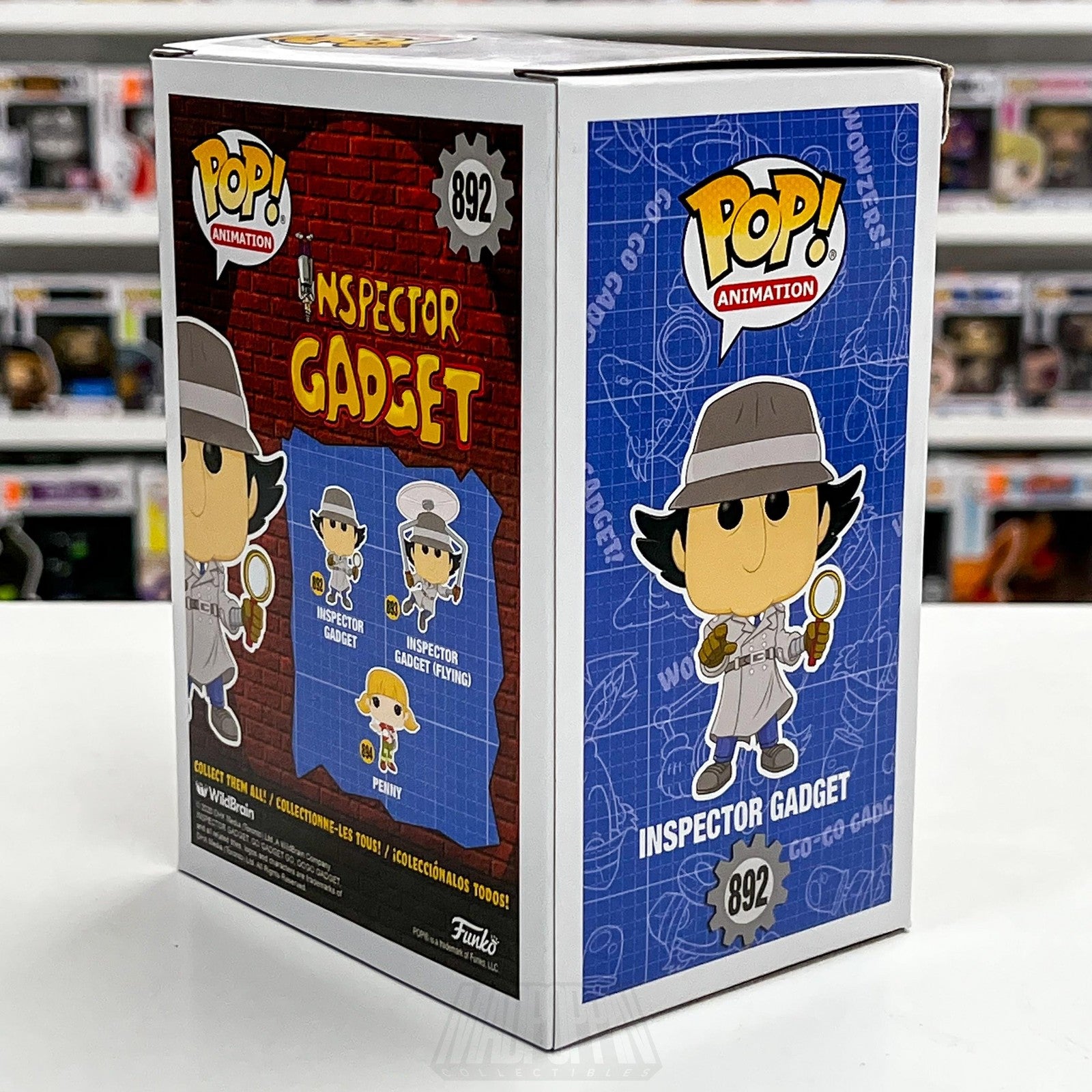Funko Pop! Animation Inspector Gadget 892 Vinyl Figure Window Box 2020 Collector4