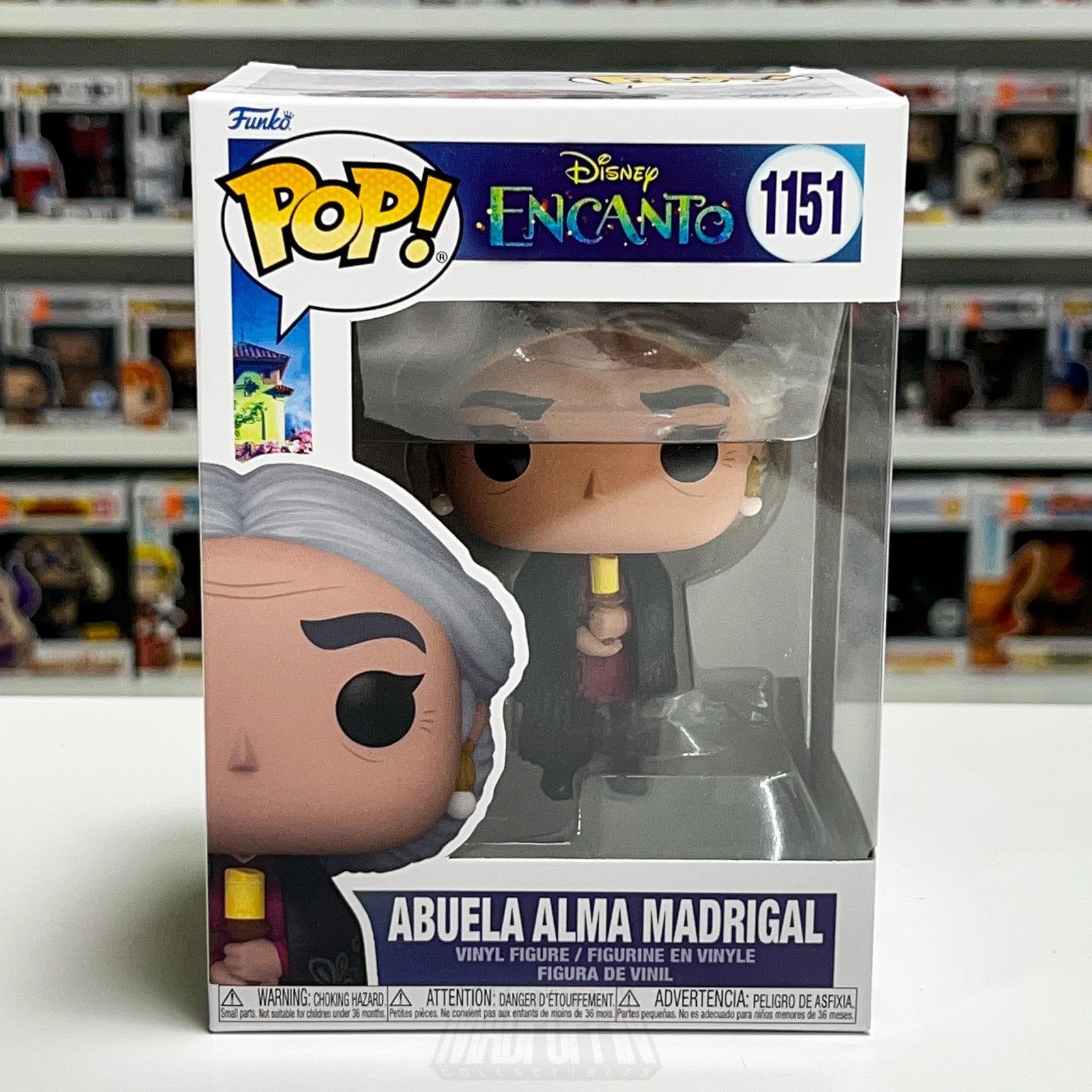 Funko Pop! Disney Encanto Abuela Alma Madrigal 1151 Vinyl Figure New Toy Grandma