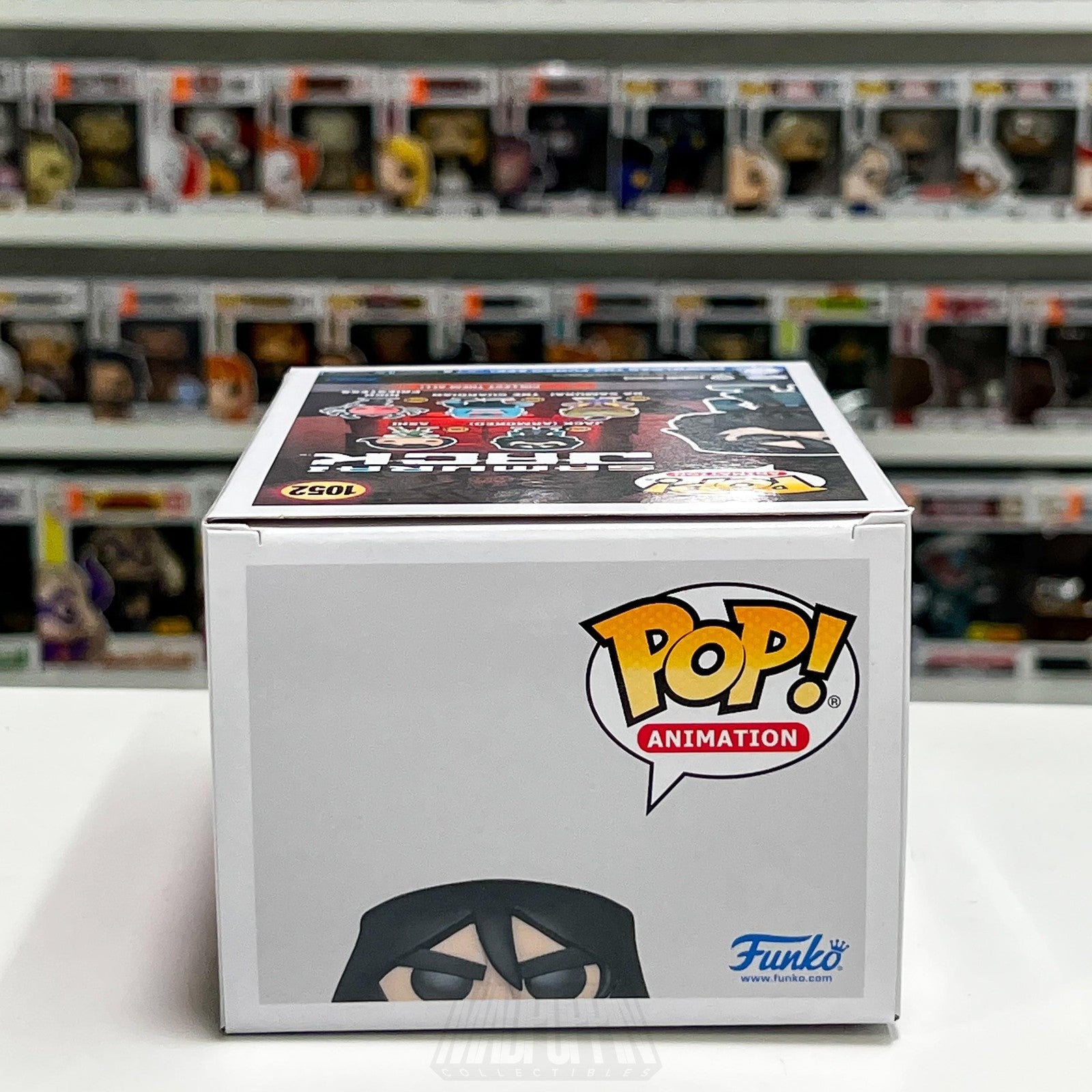 Funko Pop Animation Samurai Jack Armored No Helmet 1052 Vinyl Figure Cartoon Toy