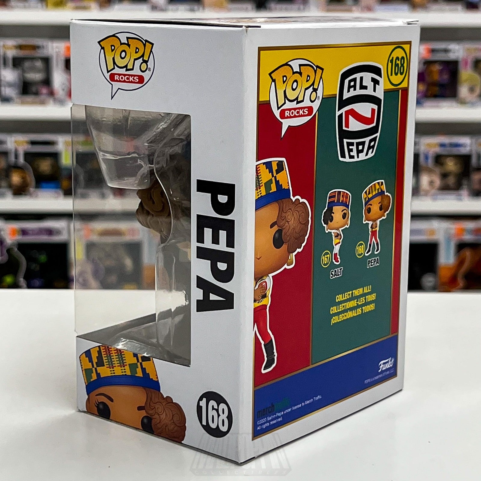 Funko Pop! Rocks Pepa #168 Salt-N-Pepa Vinyl Figure Boxed Collectible Funko2