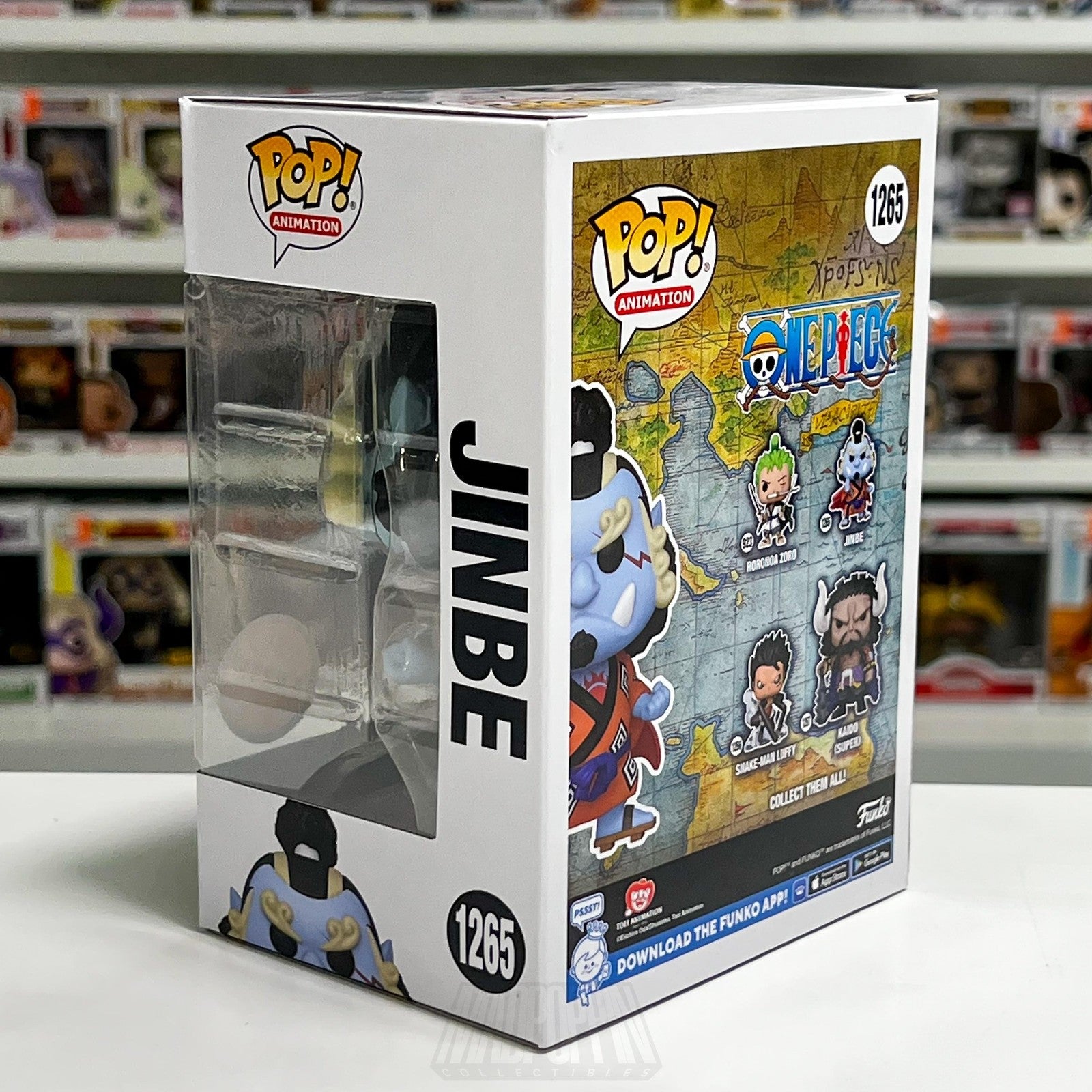 Funko Pop! Animation One Piece Jinbe 1265 CHASE Limited Edition Vinyl Anime Fig