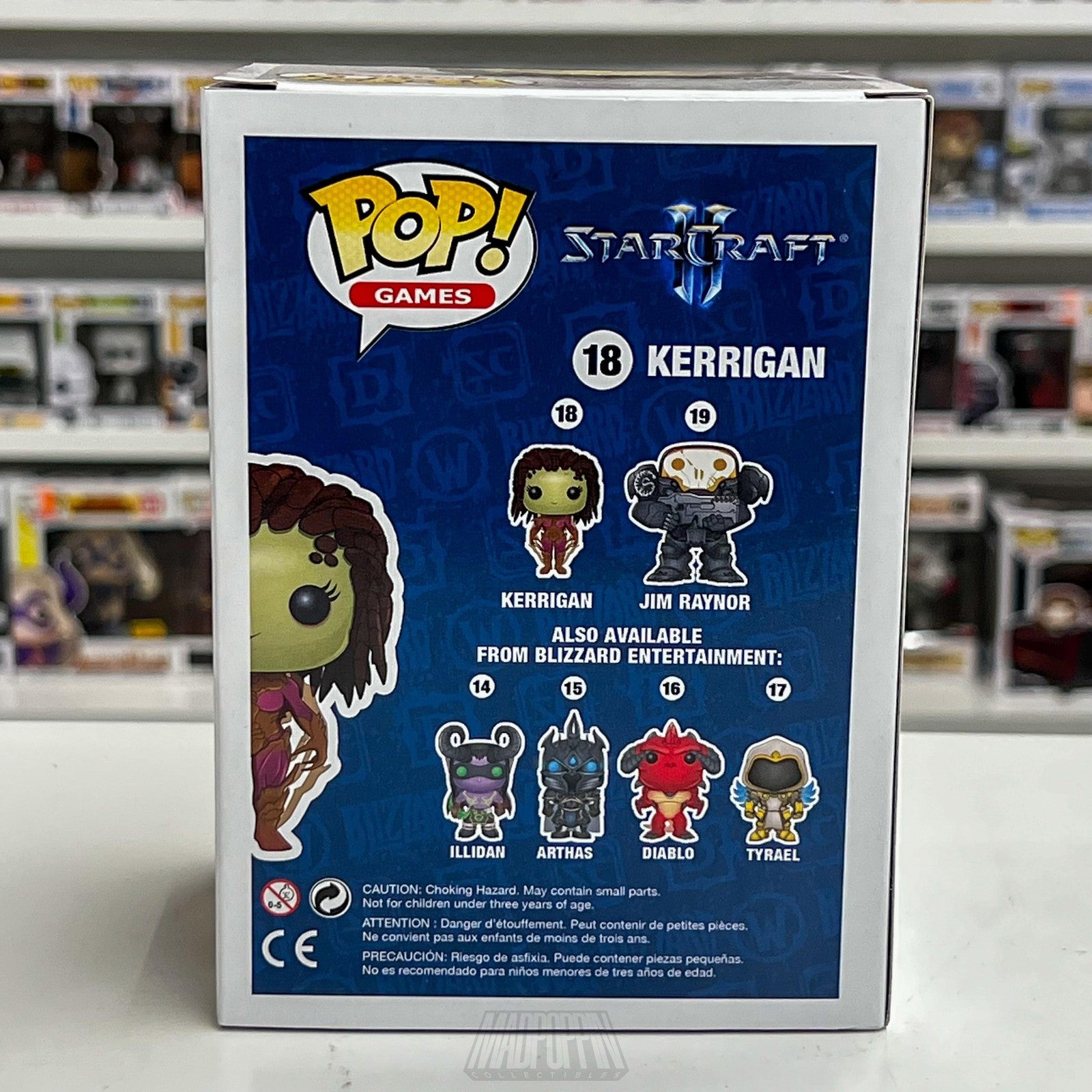 Funko Pop Games StarCraft II Kerrigan 18 Vinyl Figure Blizzard Collectible NIB